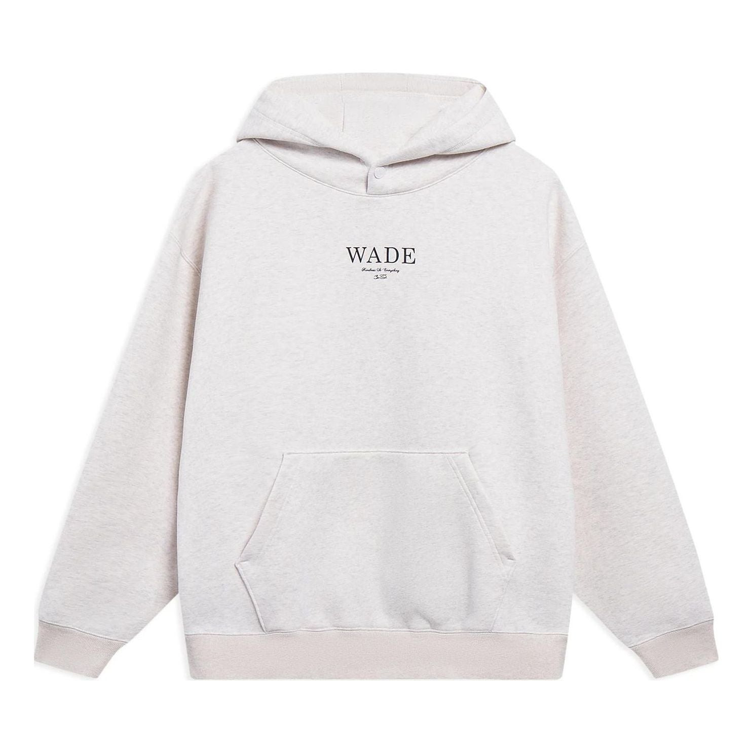 Li-Ning Way Of Wade Graphic Hoodie 'Light Grey' AWDT141-10 - 1
