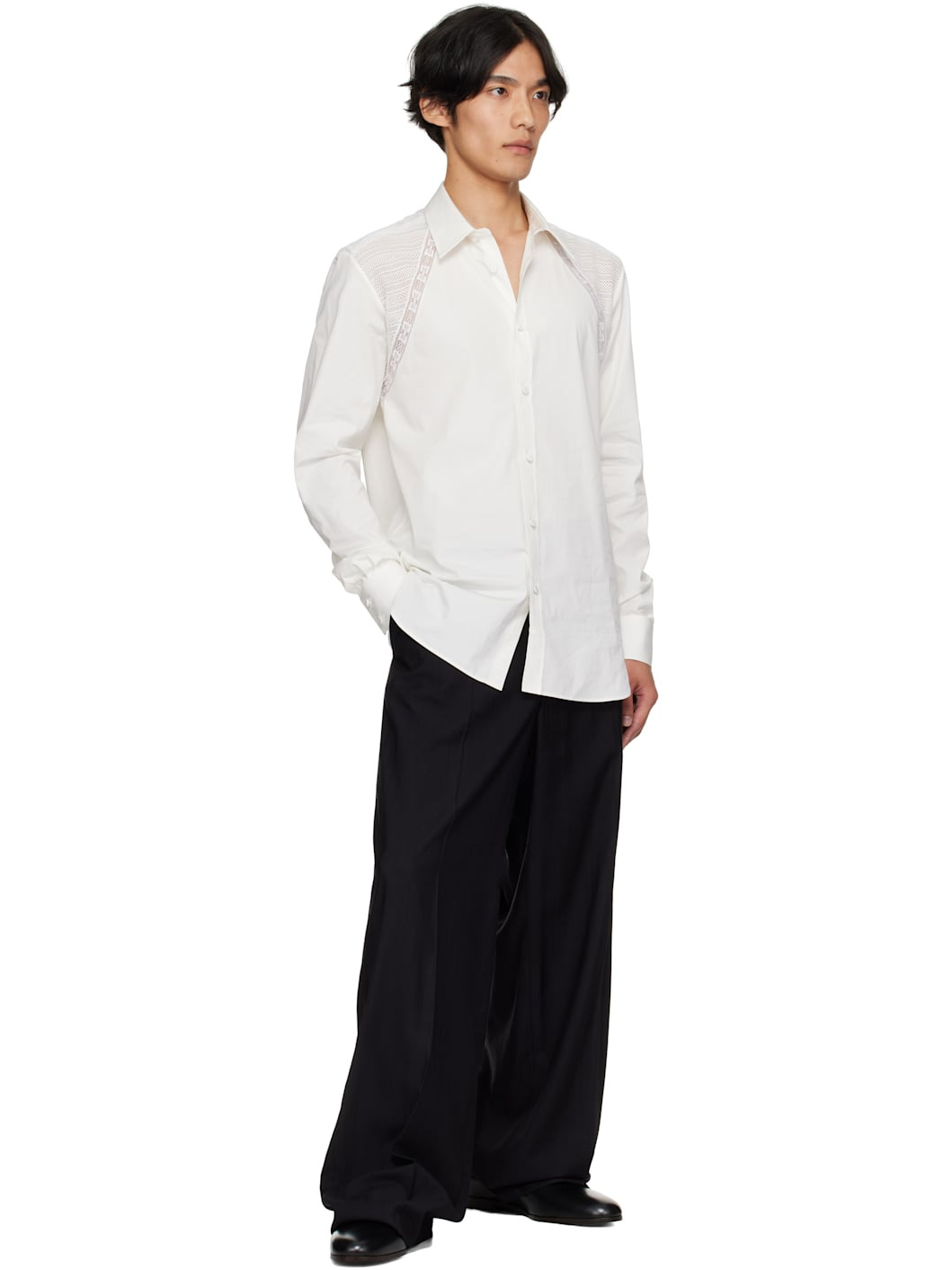 Black T-Bar Loafers - 5