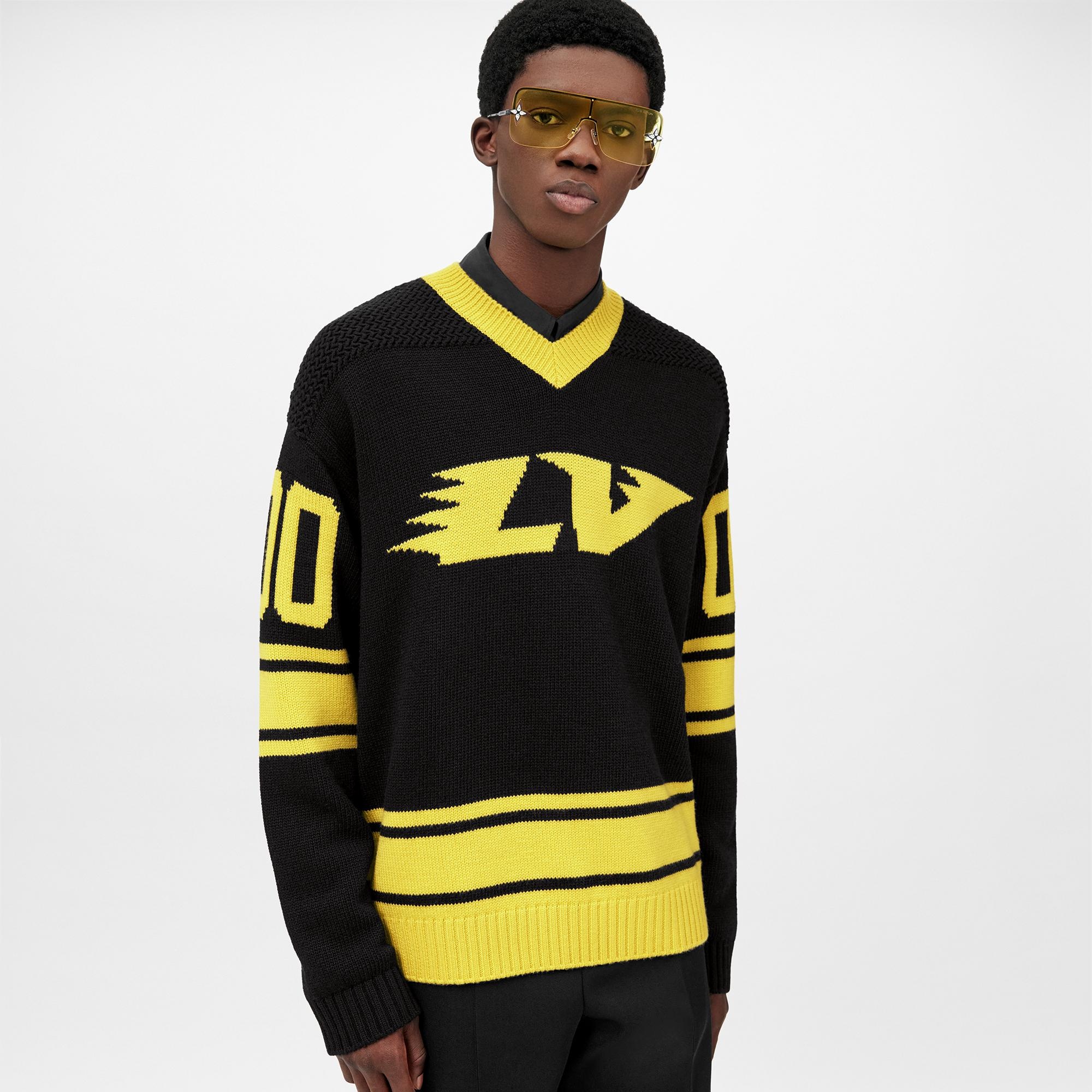 Intarsia Football T-Shirt - 3