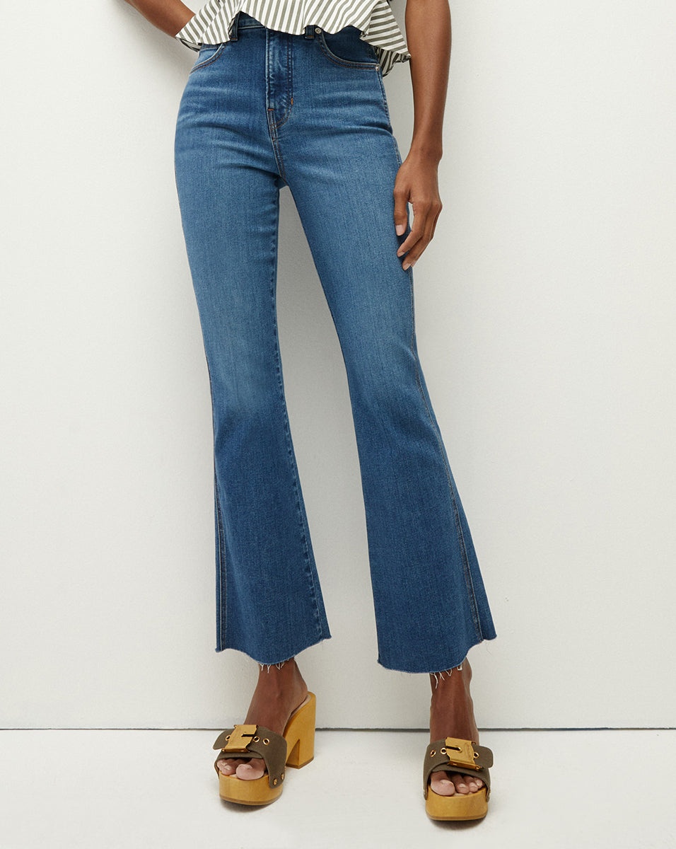 CARSON KICK-FLARE JEAN | RAW HEM - 3