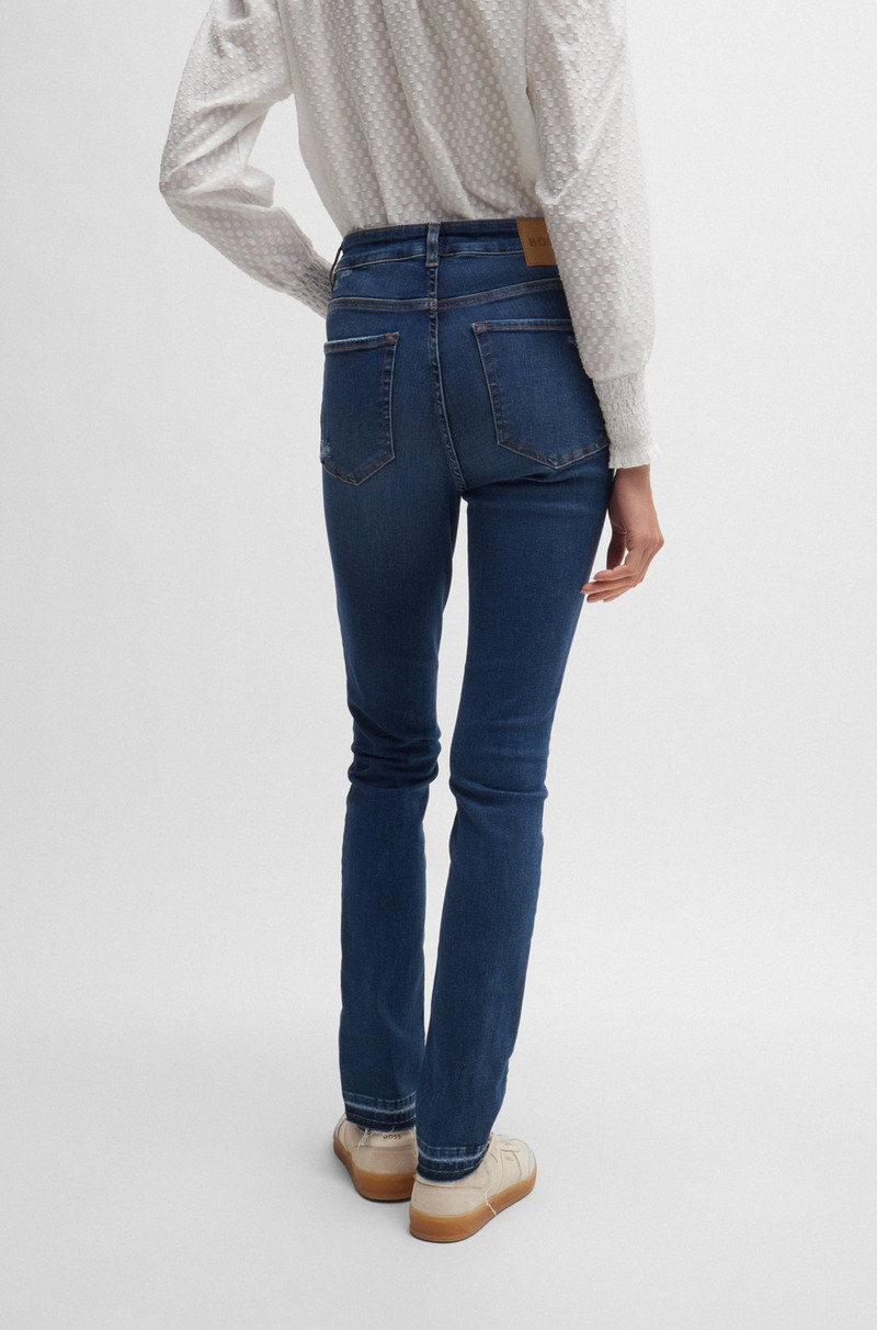 DARK-BLUE JEANS IN SUPREME-MOVEMENT DENIM 4