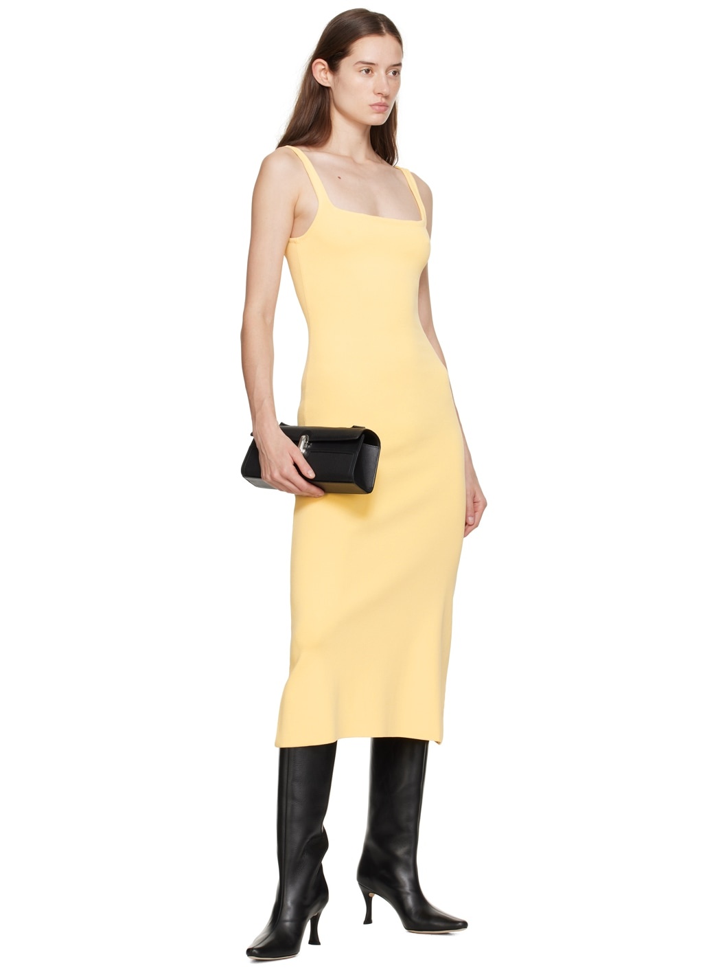 Yellow Paityn Midi Dress - 4