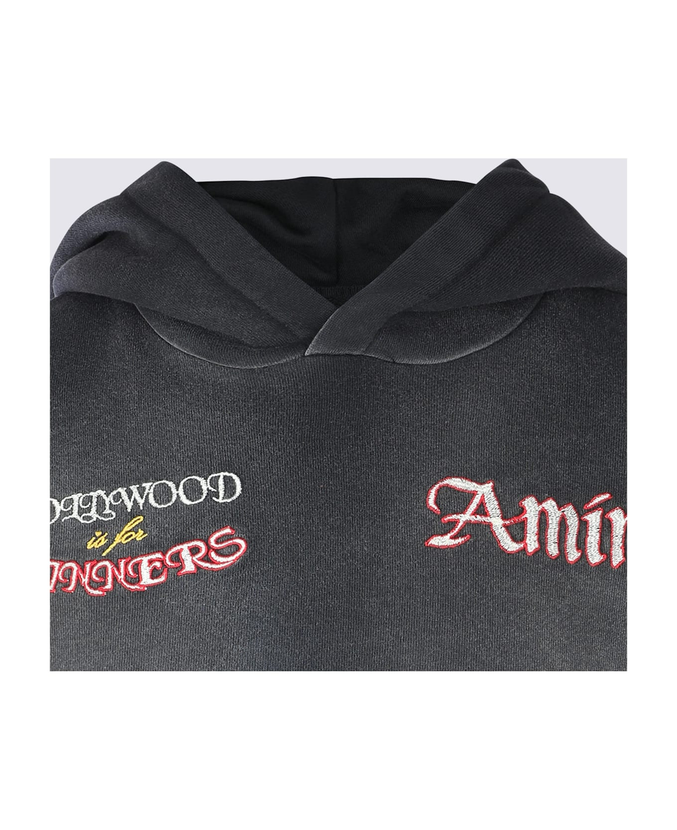 Black Cotton Sweatshirt - 3