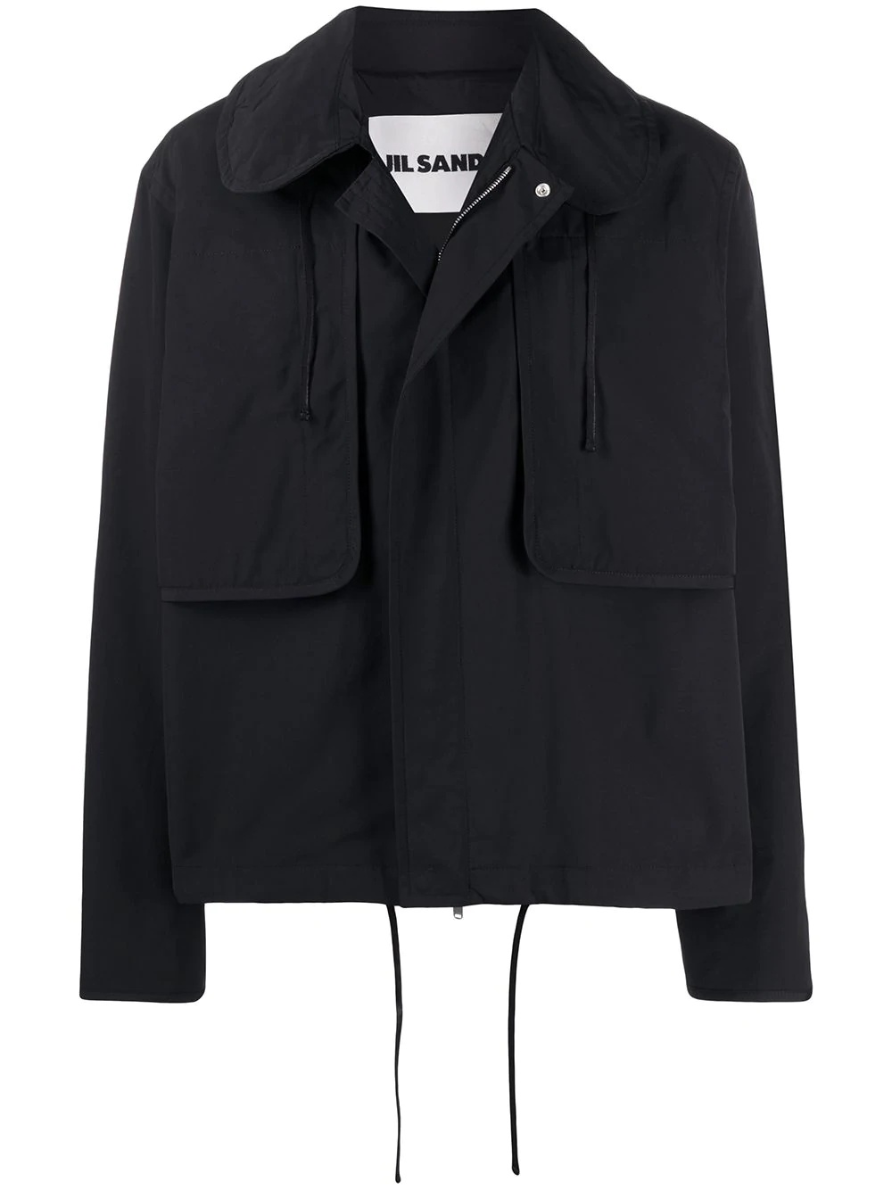 Peter Pan collar field jacket - 1