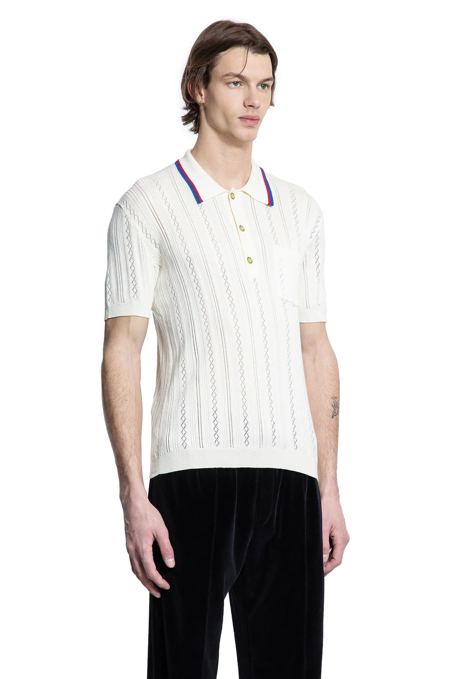 Knit-Pocket-Polo-Shirt - 2