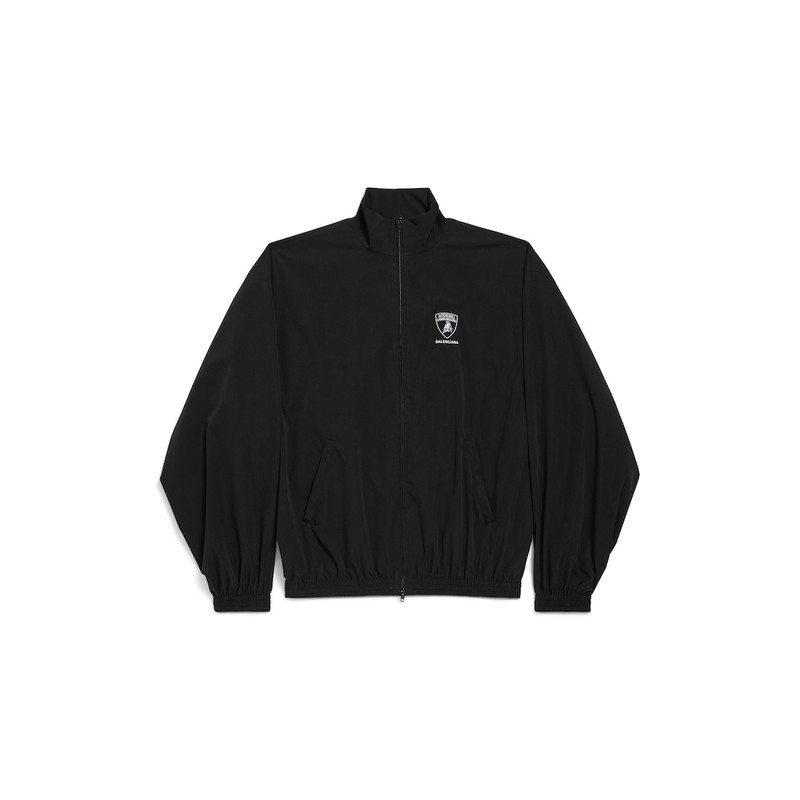 Men's Balenciaga I Automobili Lamborghini Tracksuit Jacket in Black - 1