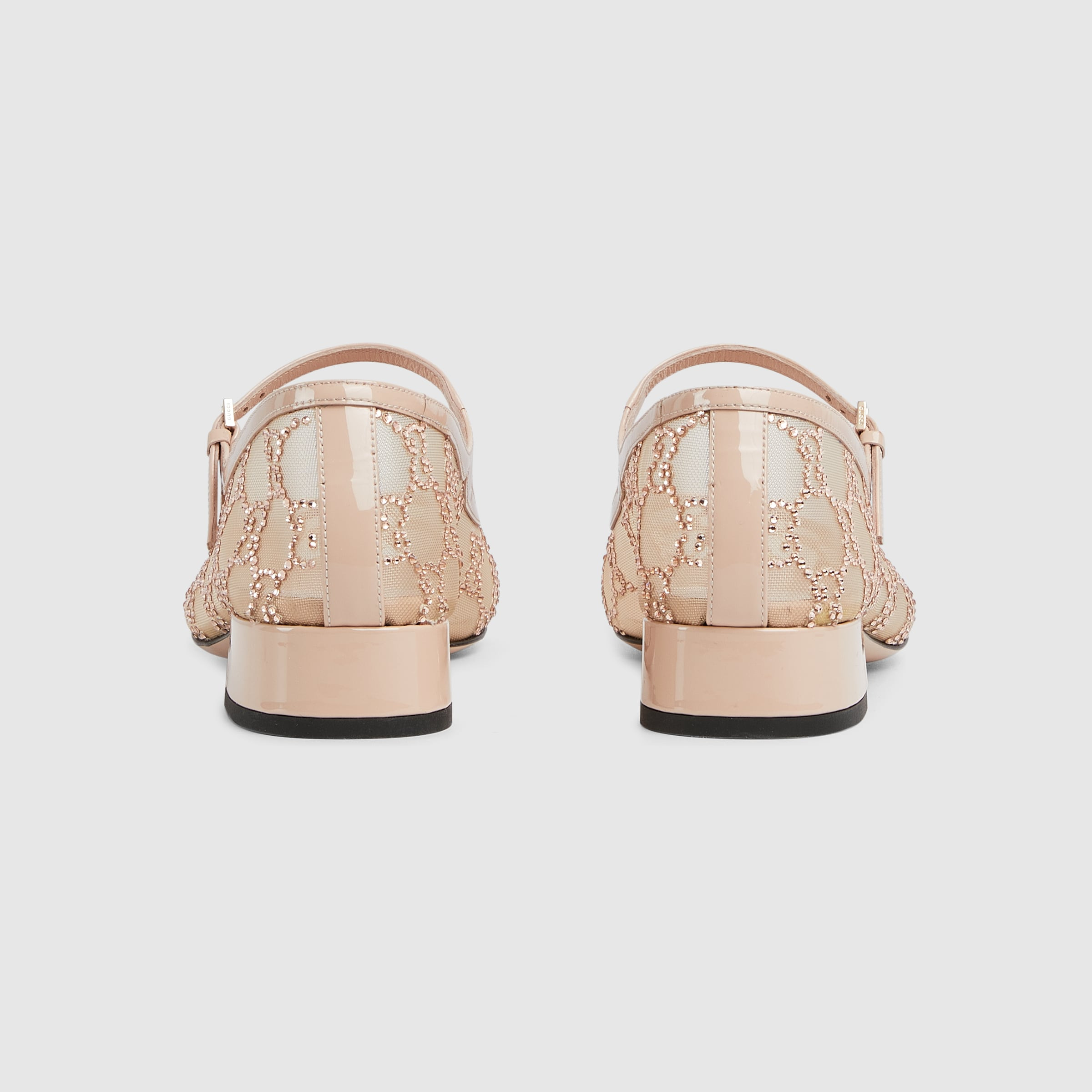 Women's GG crystal ballet flat - 5