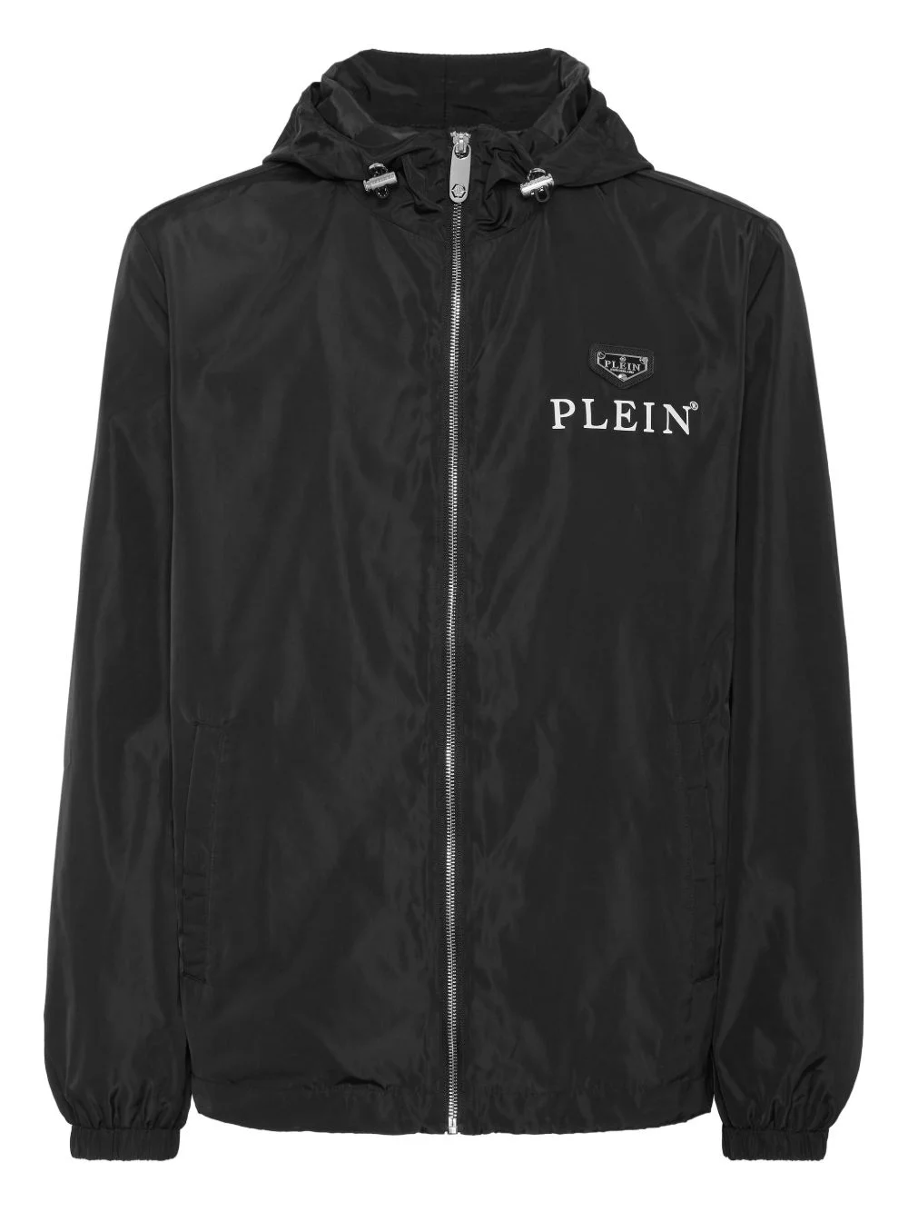 zip-up hooded jacket - 1