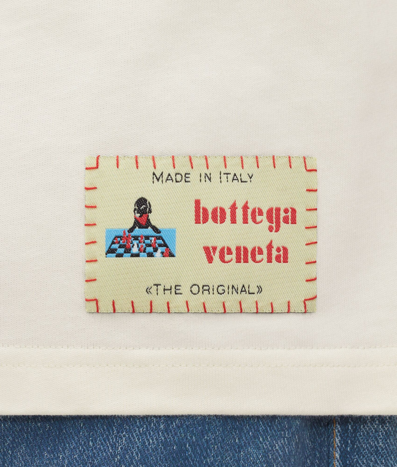 Cotton Jersey T-Shirt With Label 4