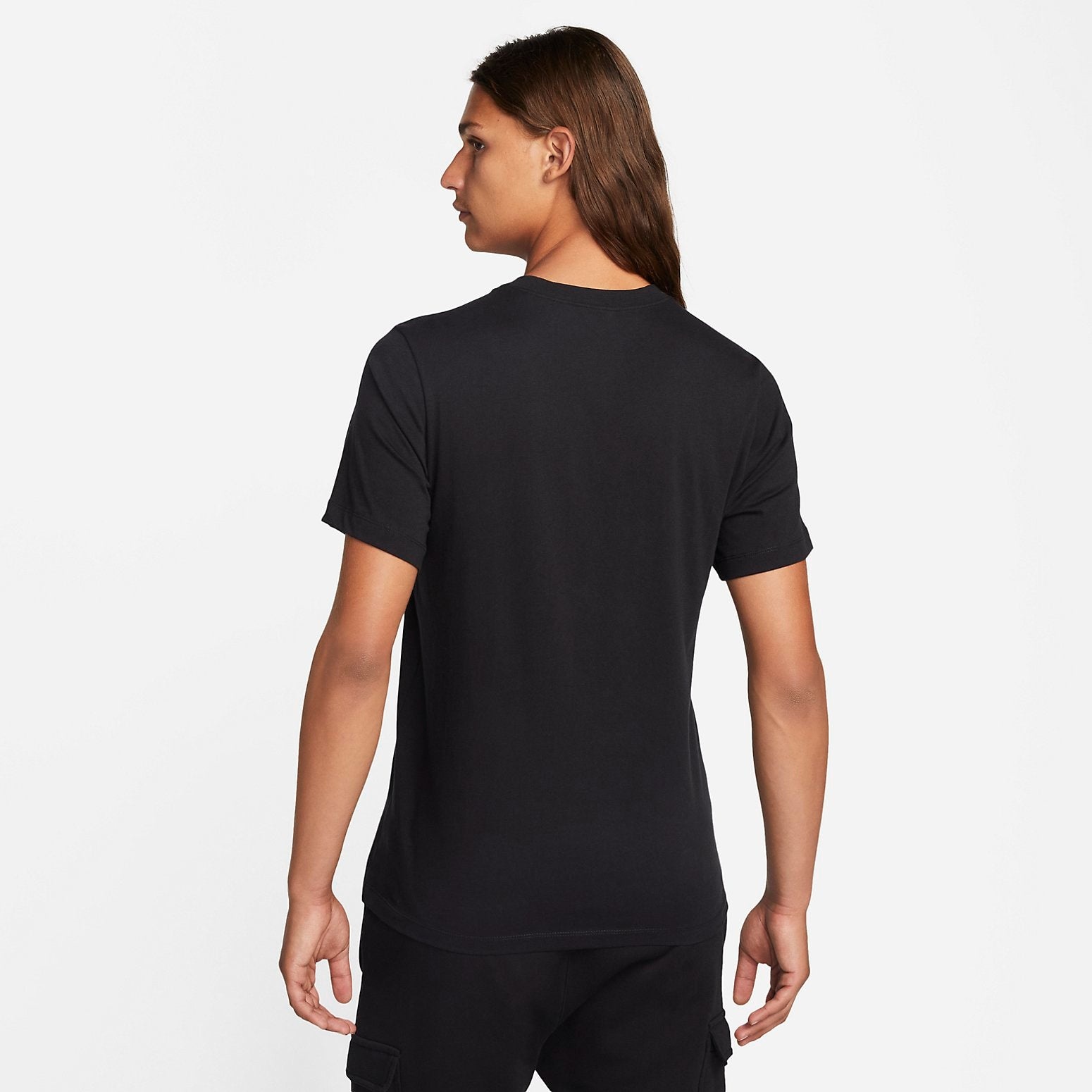 Nike HBR Swoosh T-Shirt 'Black White' DX1017-010 - 2