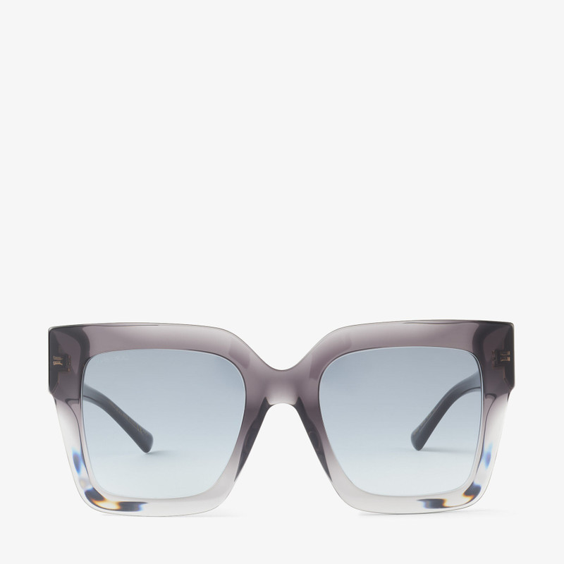 Edna
Grey Square-Frame Sunglasses 1