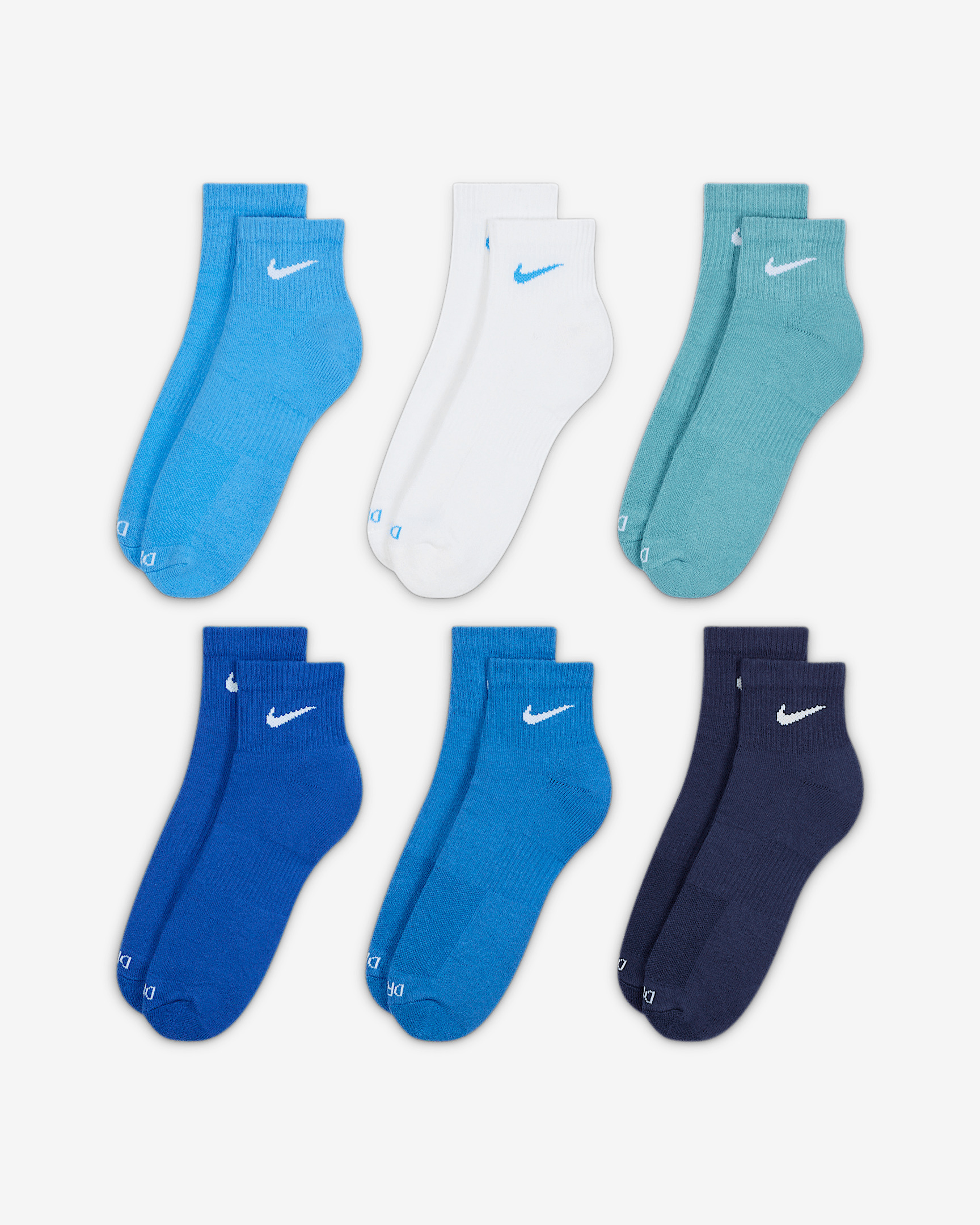 Nike Everyday Plus Cushioned Training Ankle Socks (6 Pairs) - 2