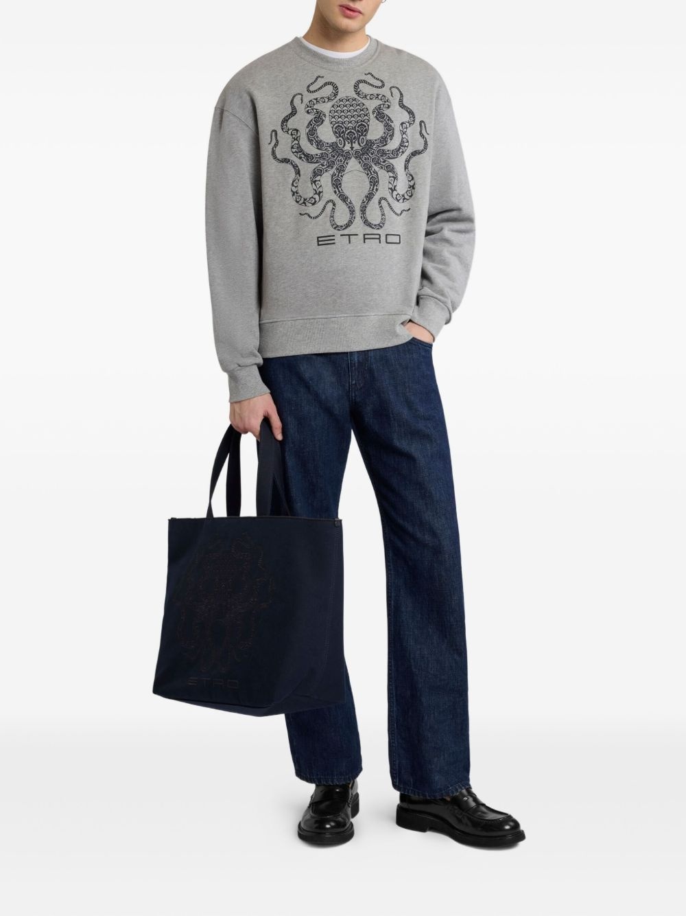 logo-print sweatshirt - 2