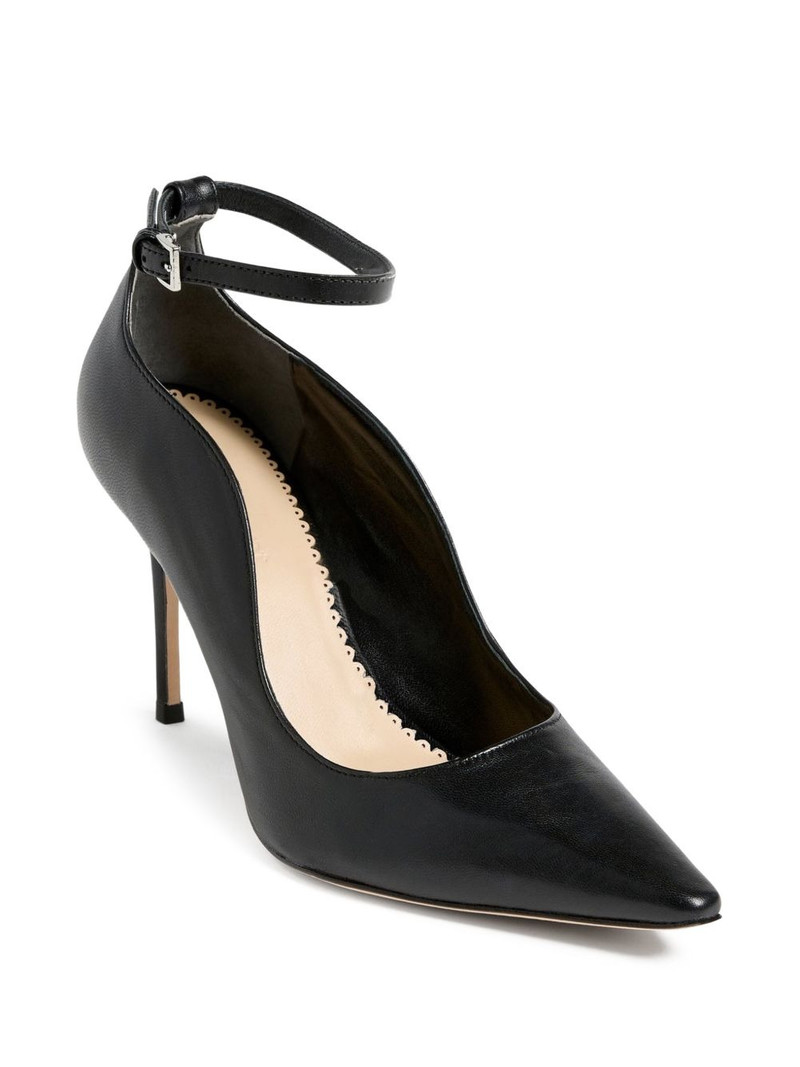 Cinq à Sept Riley Soft Curve ankle-strap pointed pumps outlook