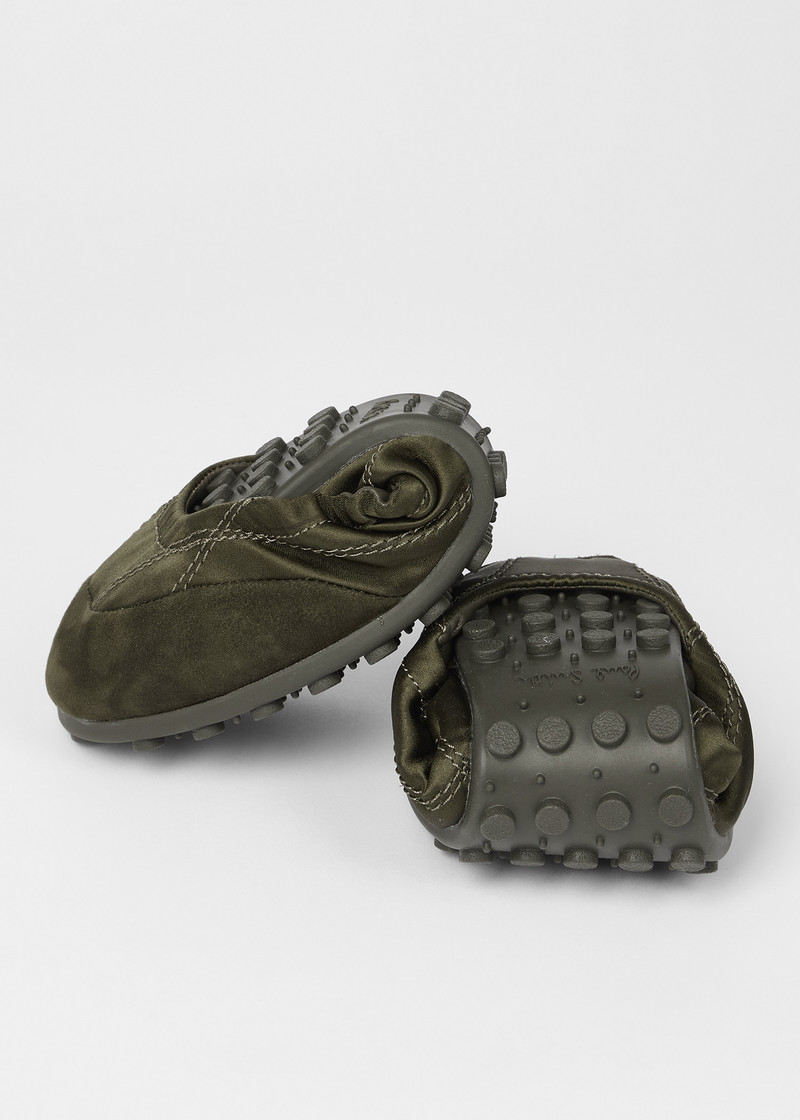 Women's Khaki 'Laguna' Ballet Flats 6