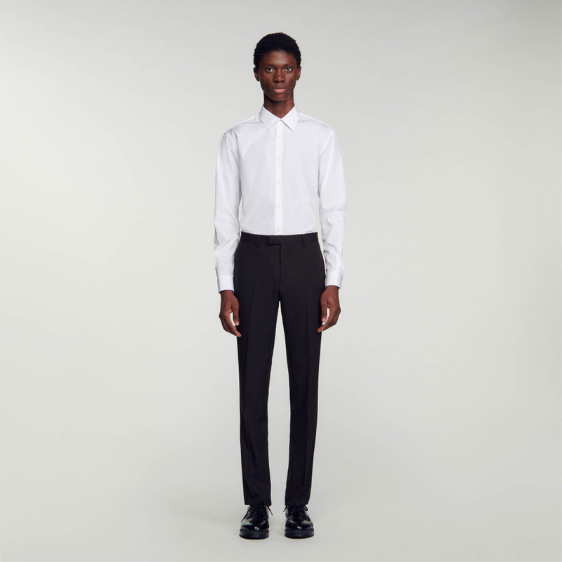 Sandro WOOL SUIT TROUSERS outlook