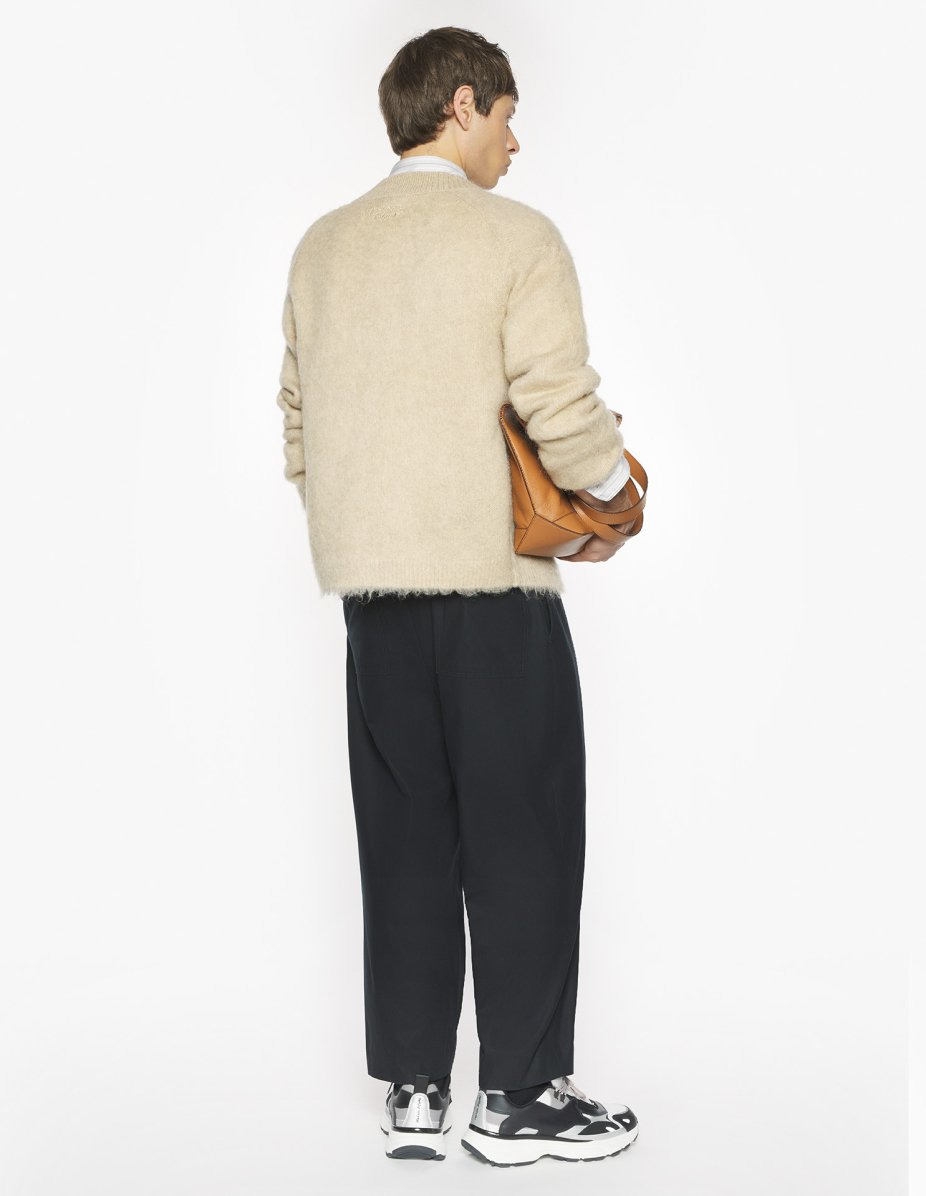 BRUSHED MOHAIR COMFORT CARDIGAN - 5