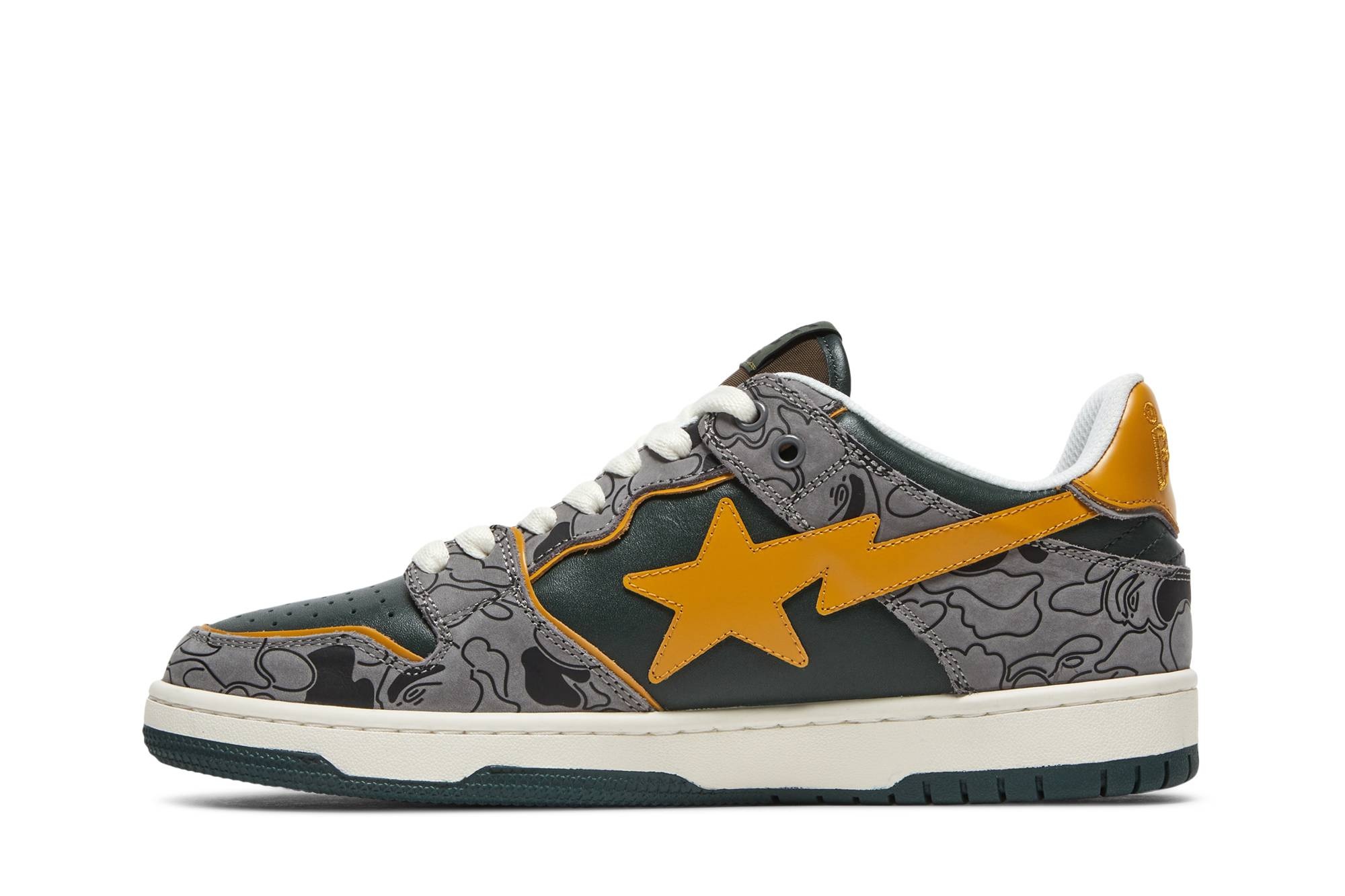 Sk8 Sta Low 'Green Camo' - 3
