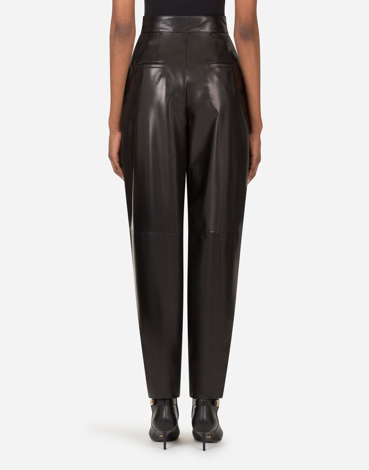 Darted plongé lambskin pants - 2