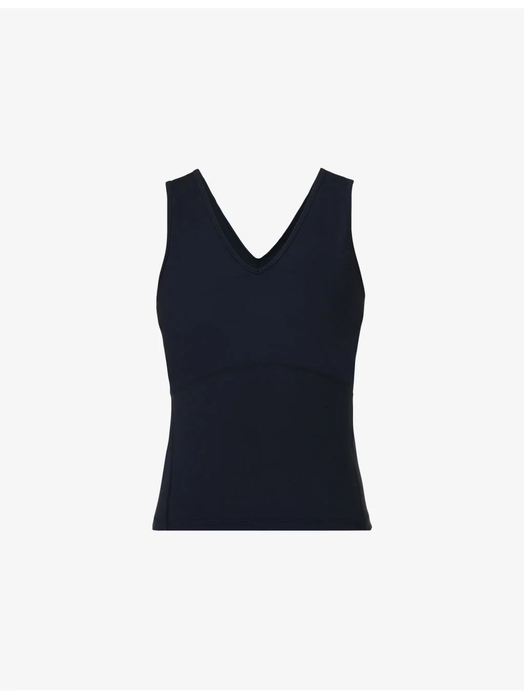Gaia V-Neck Stretch-Woven Vest Top - 1