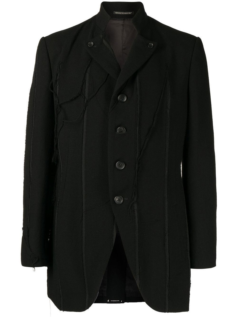 button-up long-sleeve blazer 1