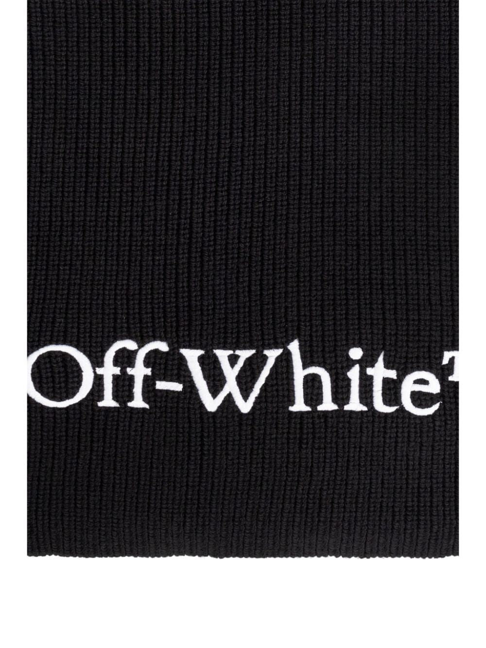Off White Men Wo Logo Bksh Knit Scarf - 3