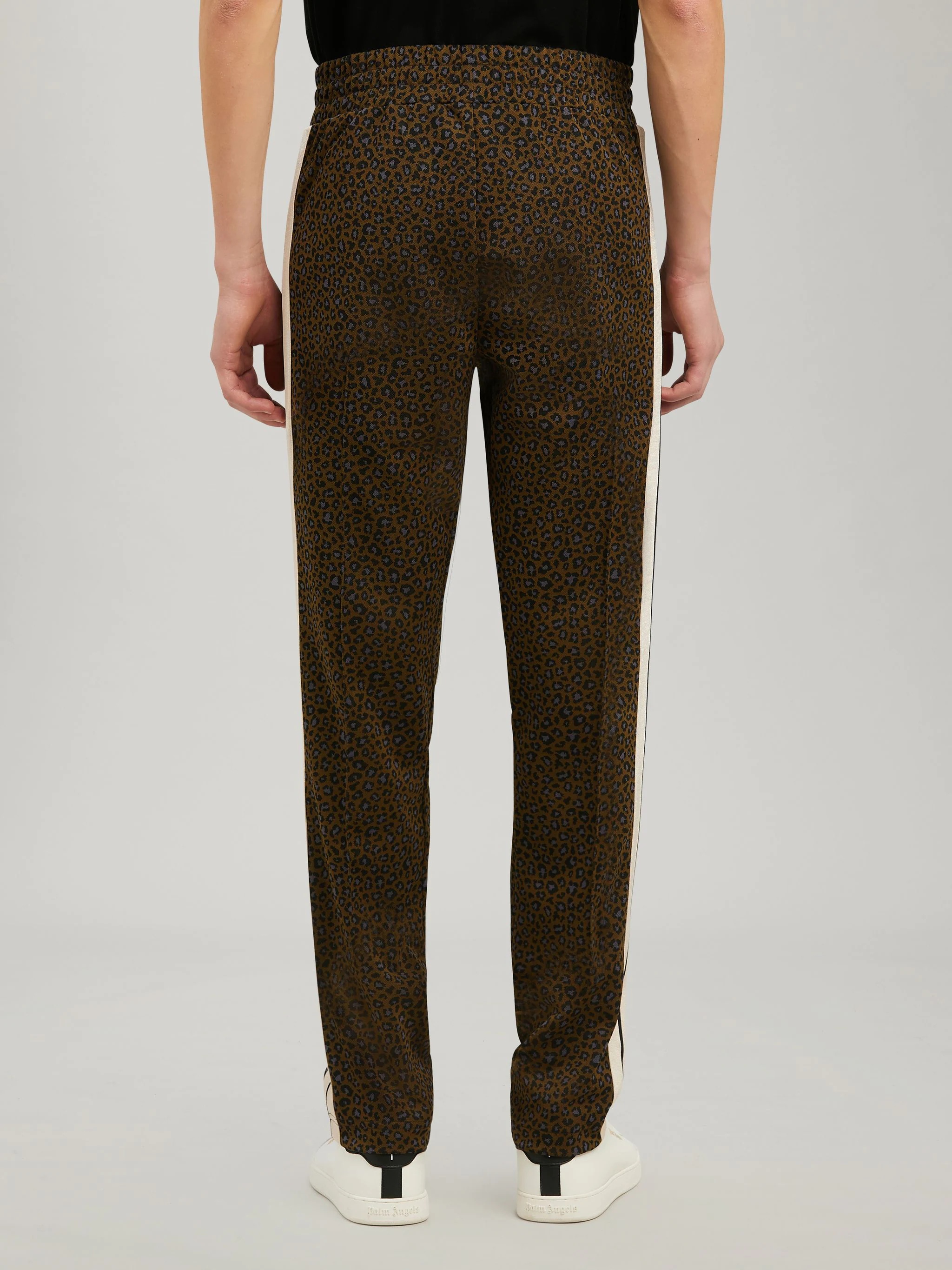 LEOPARD TRACK PANTS - 5