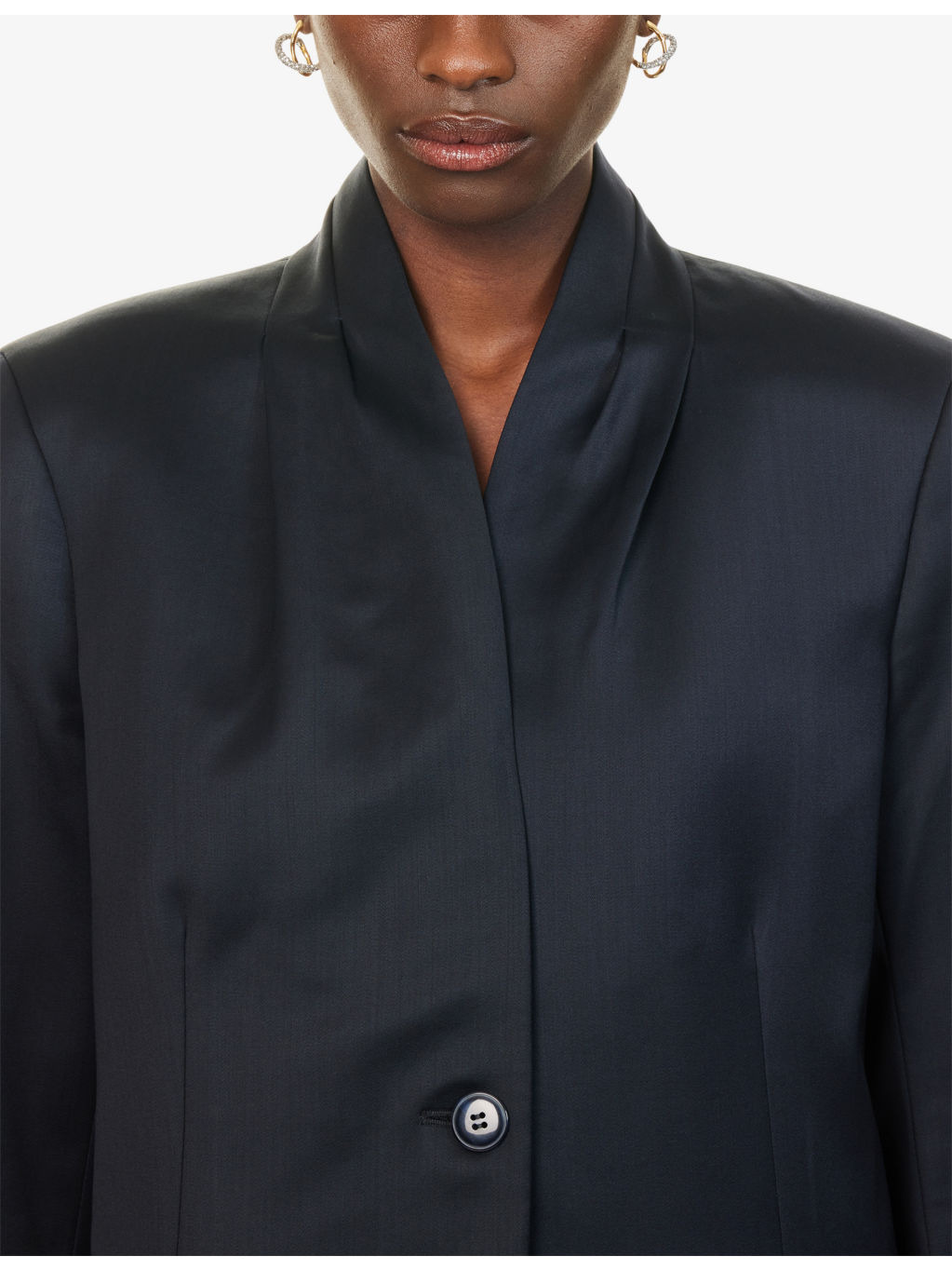 New Dinner Single-Breasted Wool Jacket - 5