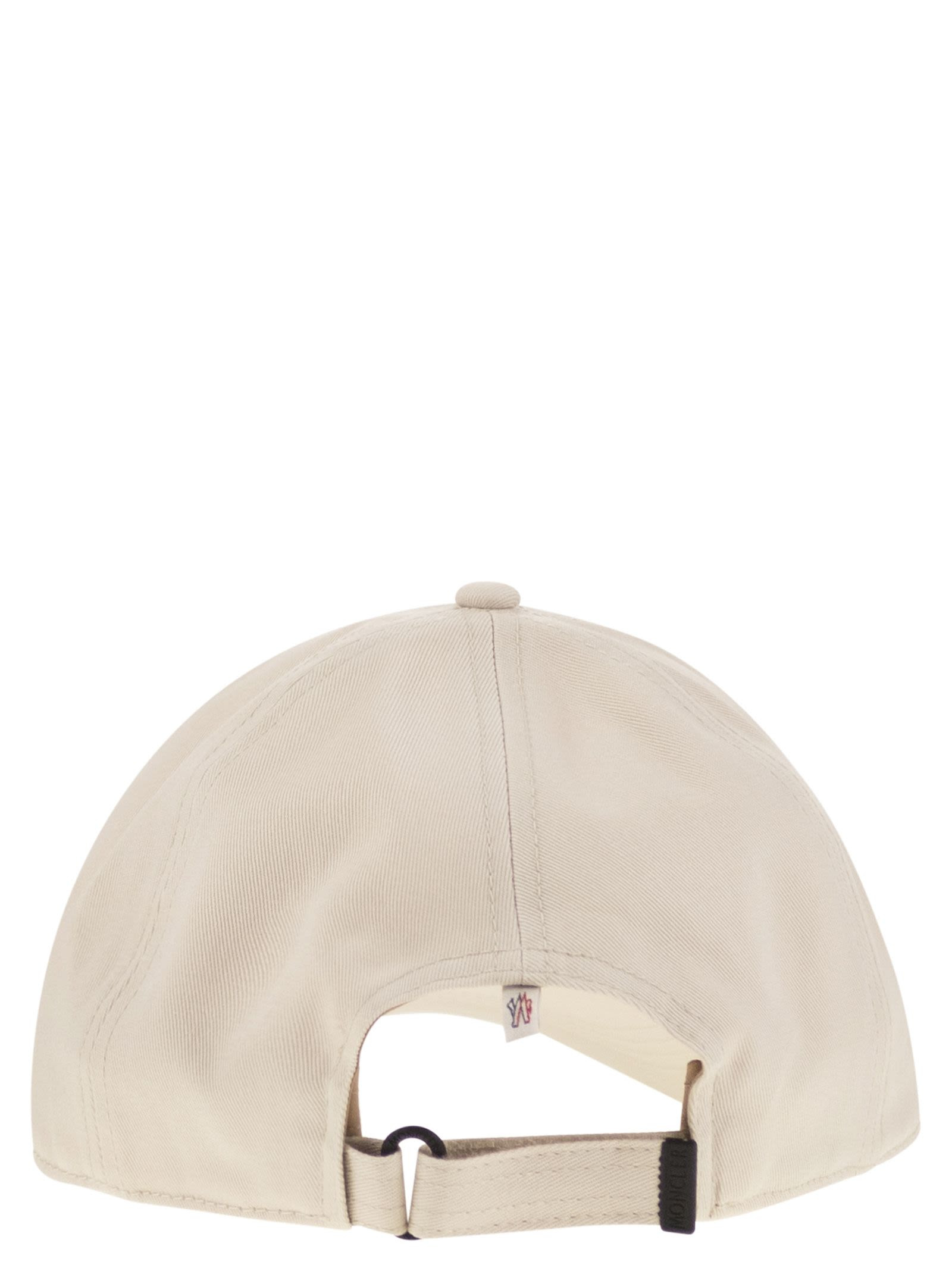 Moncler Grenoble Women Cotton Gabardine Baseball Cap - 3