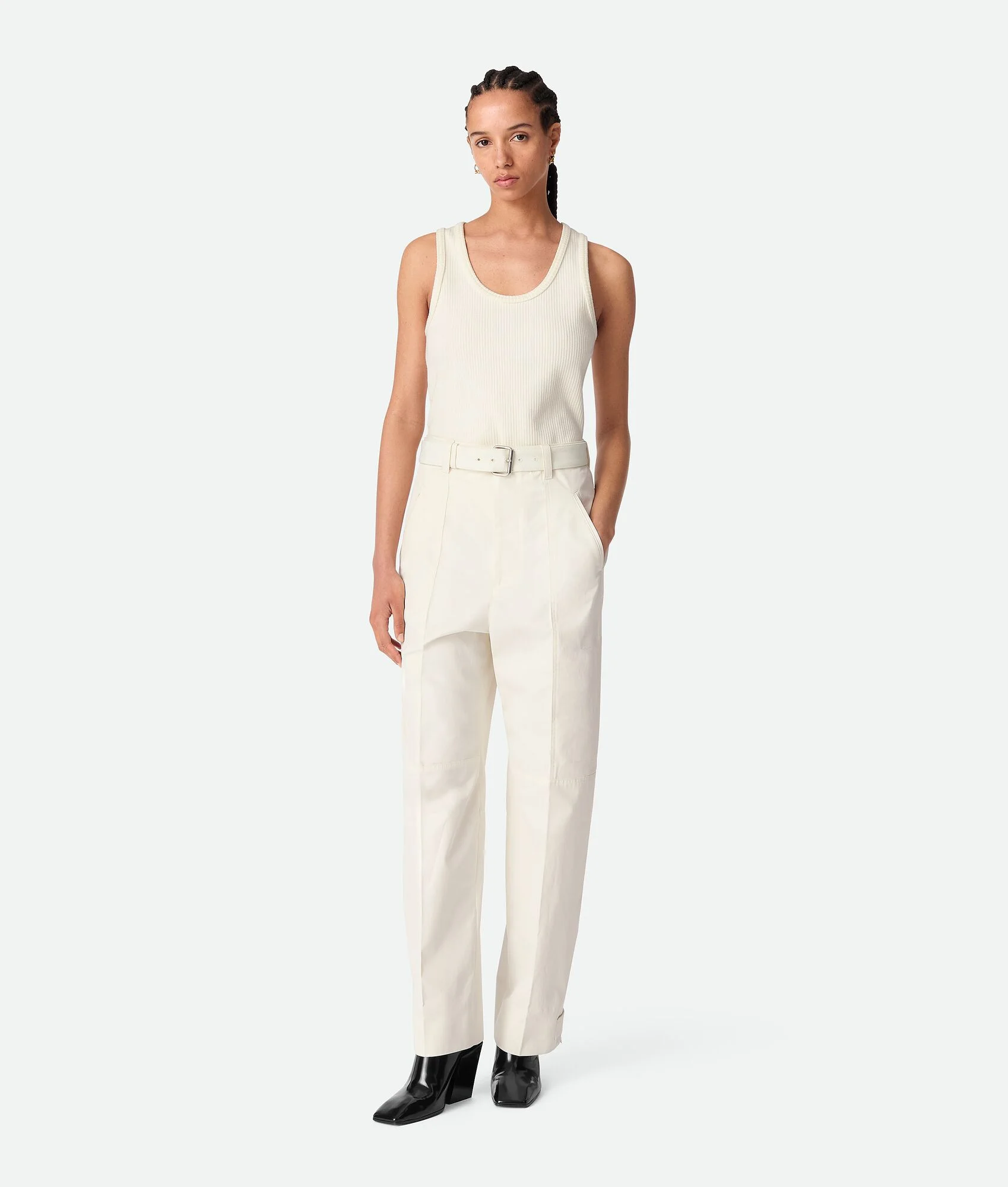 Cotton Twill Pants - 1