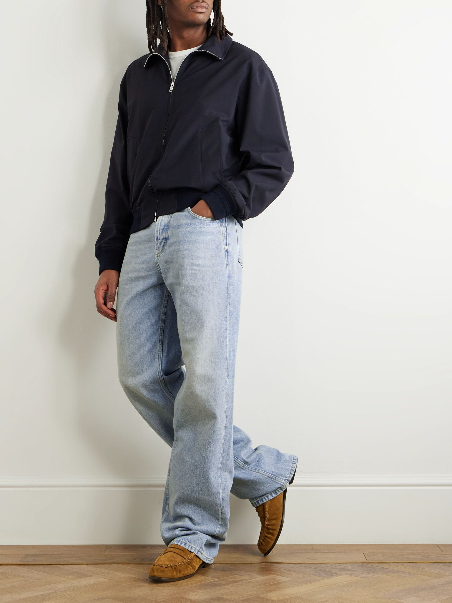 Straight-Leg Jeans Mid denim - 2