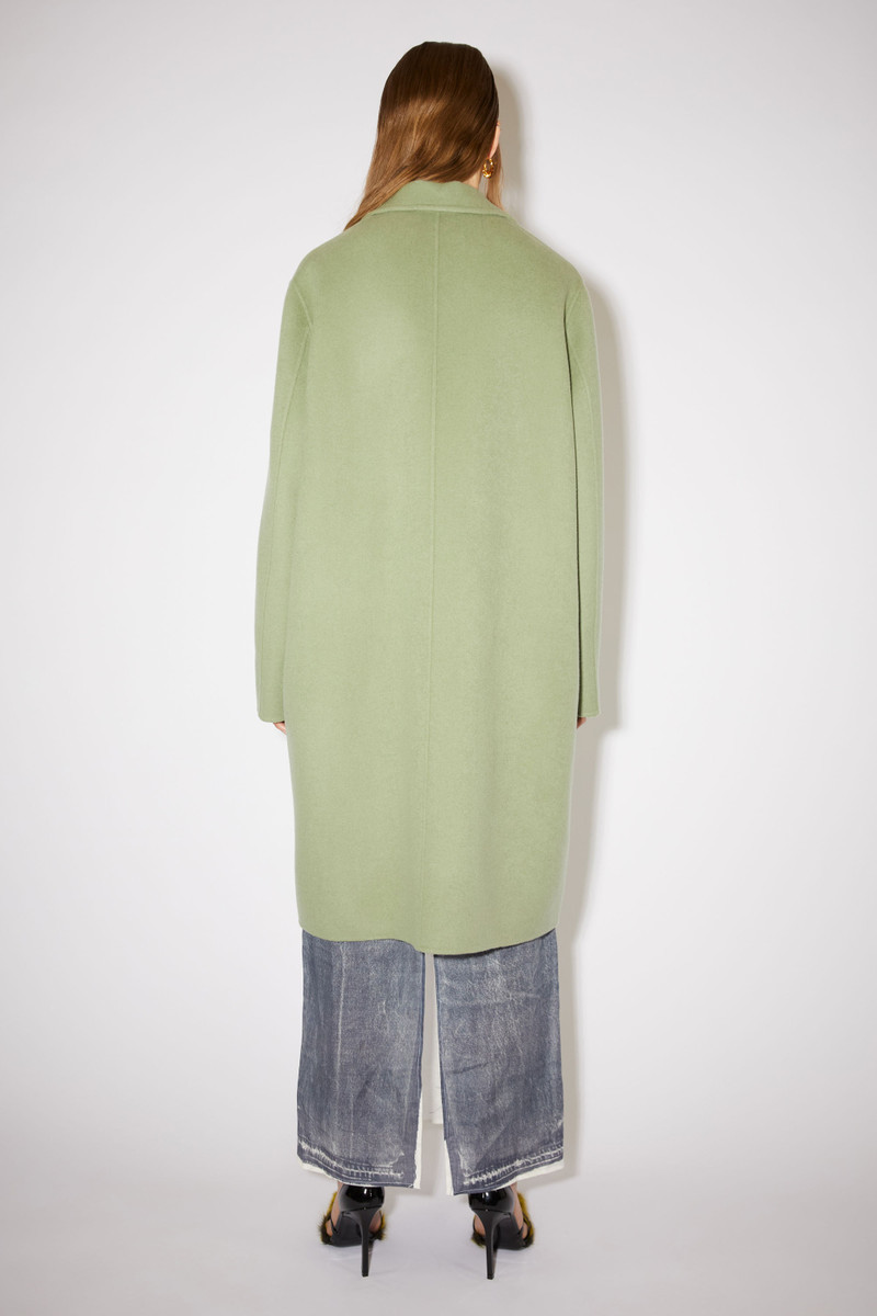 Single-breasted coat - Dusty green 3