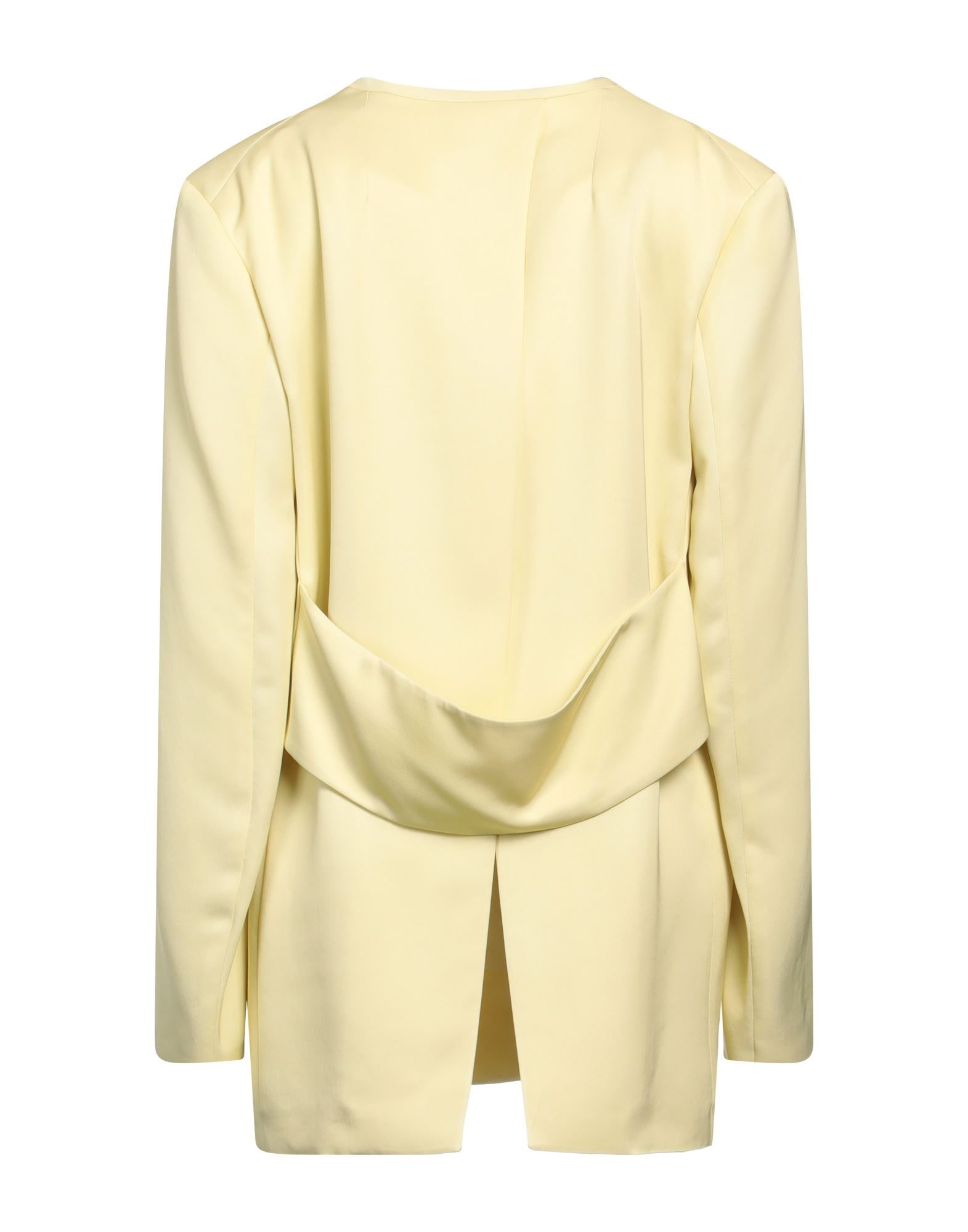 Pastel yellow Women's Blazer - 2