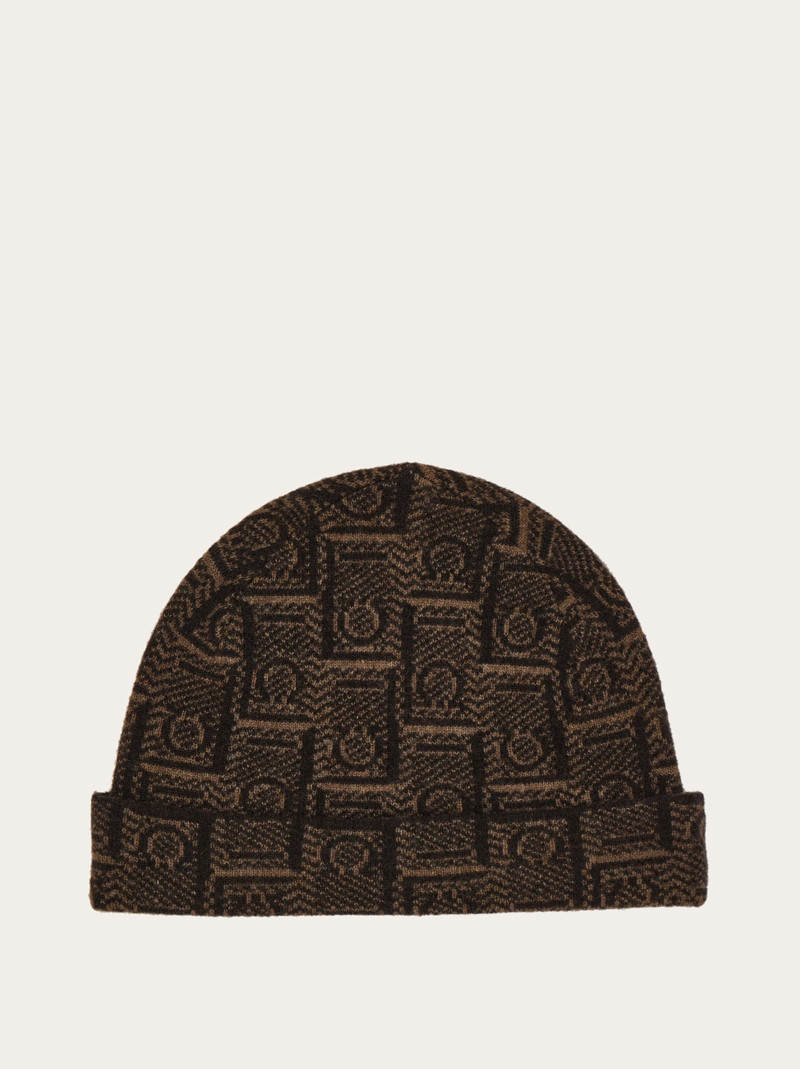Ferragamo monogram beanie 1