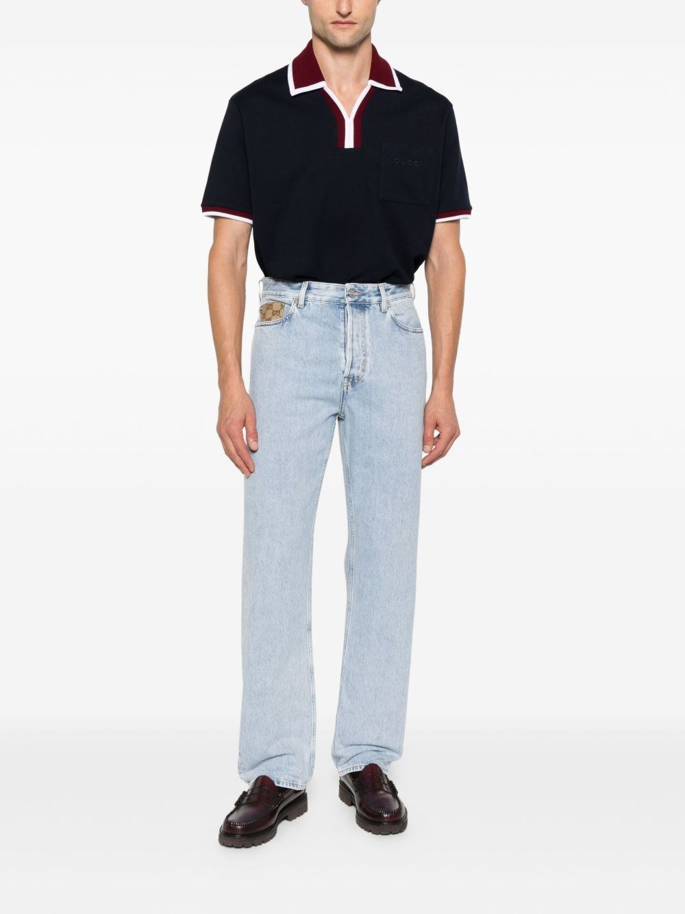 Denim cotton jeans - 2
