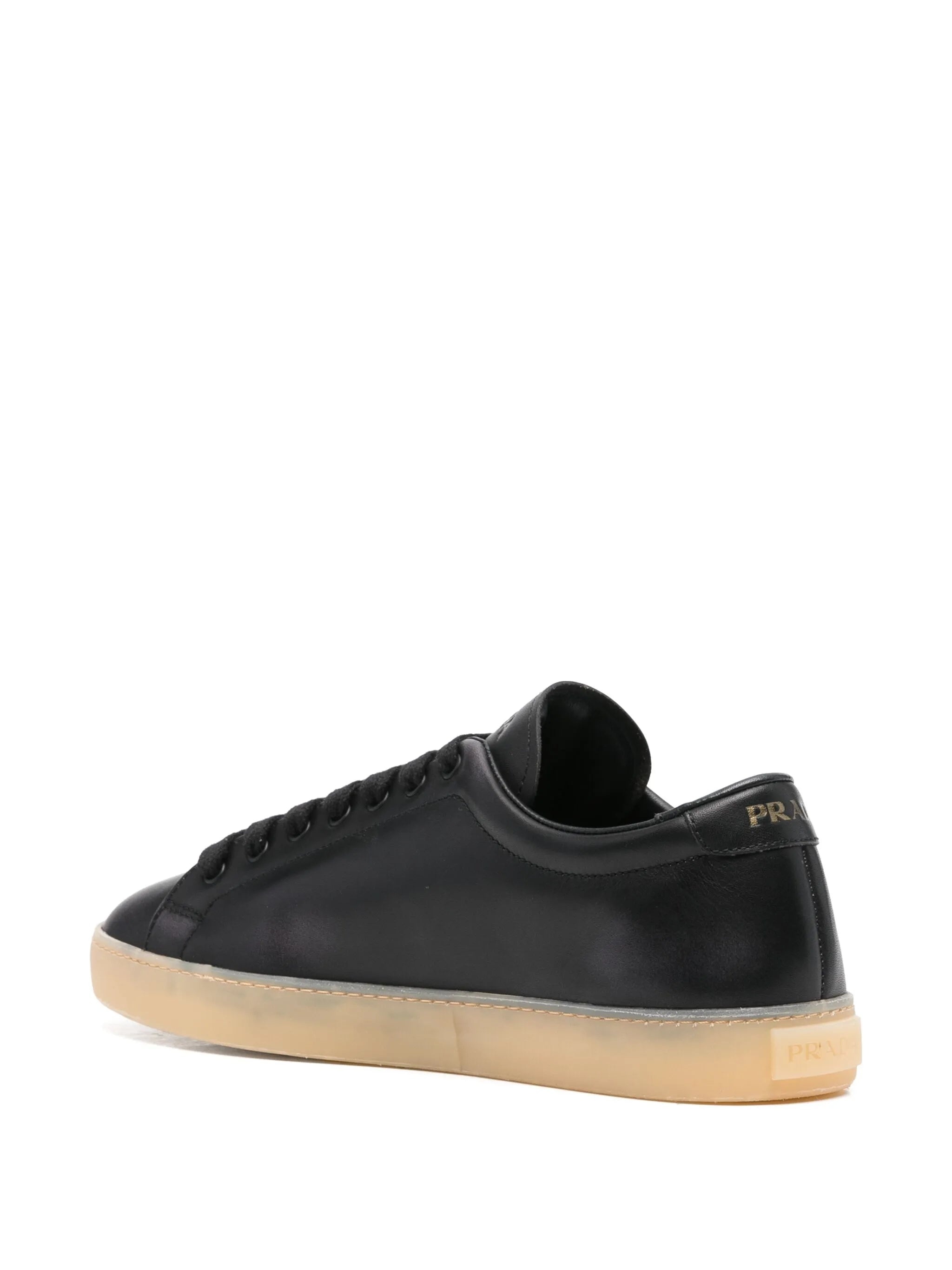 Enamel Triangle-logo Sneakers - 3