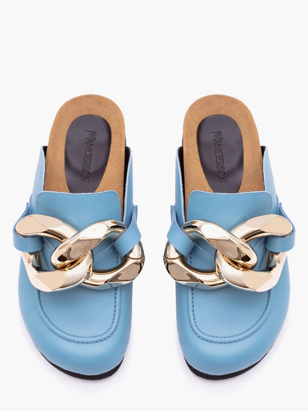 WOMEN’S CHAIN LOAFER MULES - 4