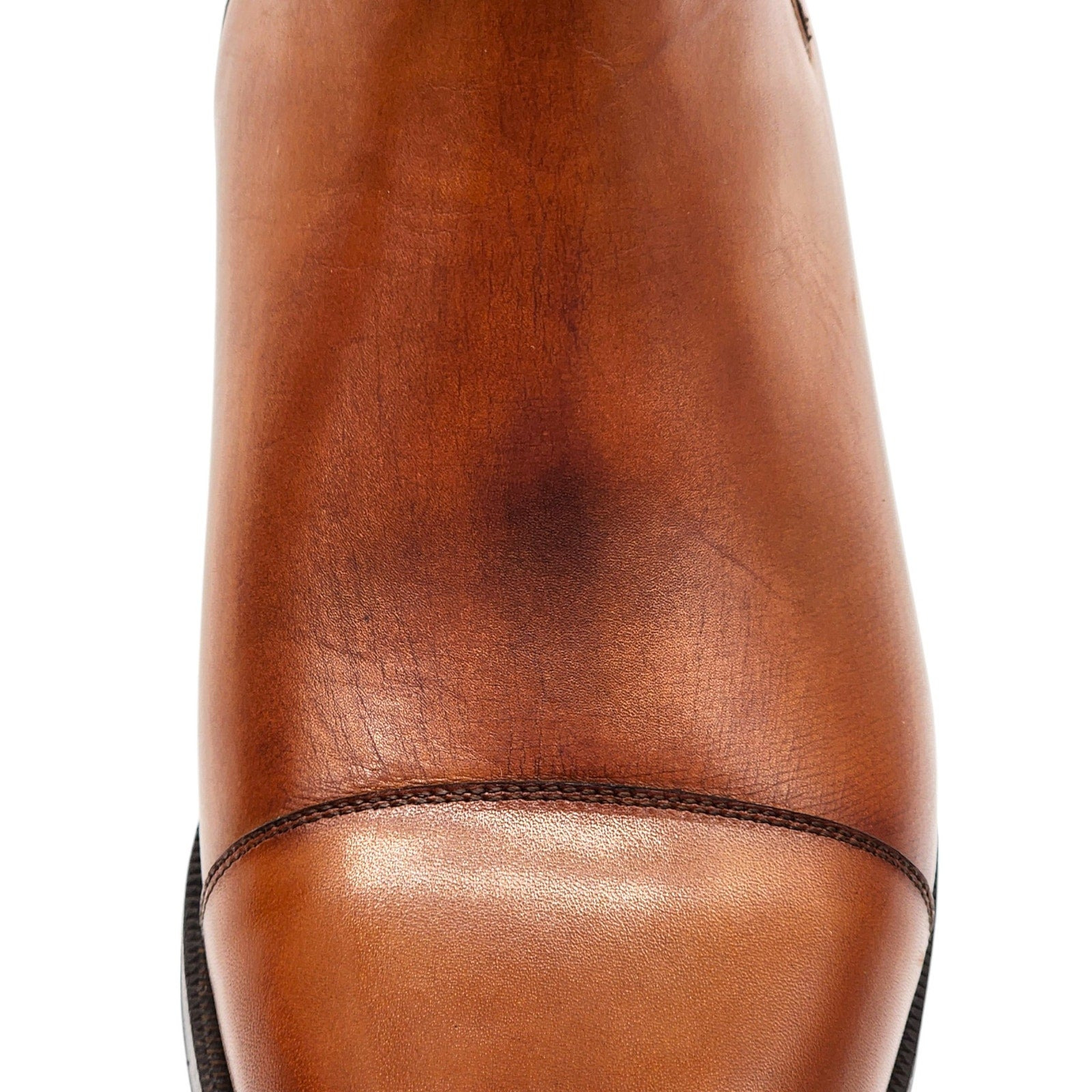 Christian Louboutin Antonio Chelsea Leather Boots Brown EU 40 US 7 - 7