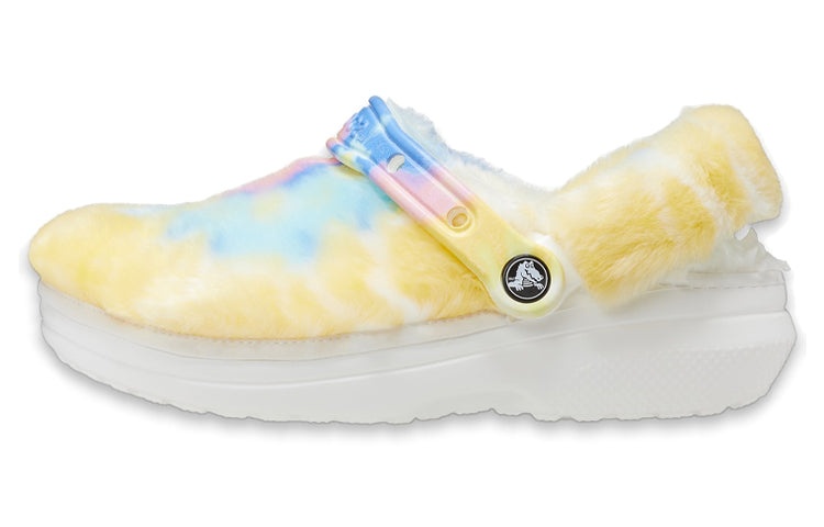 (WMNS) Crocs Shoe Classic Shoe Multi-Color White 207303-94S - 2
