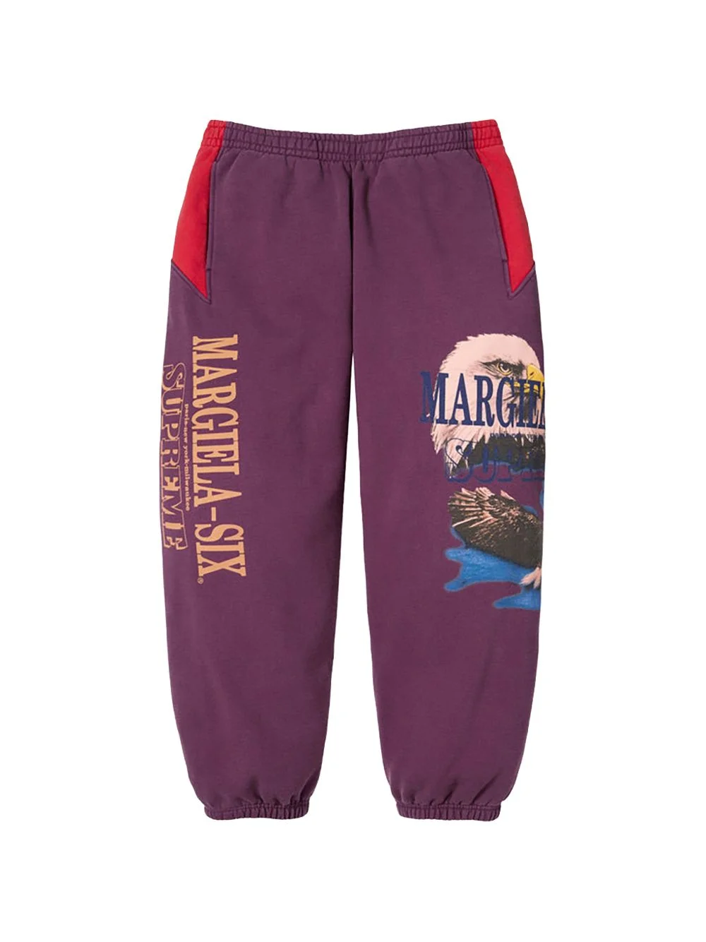 x Maison Margiela graphic-print track pants - 1