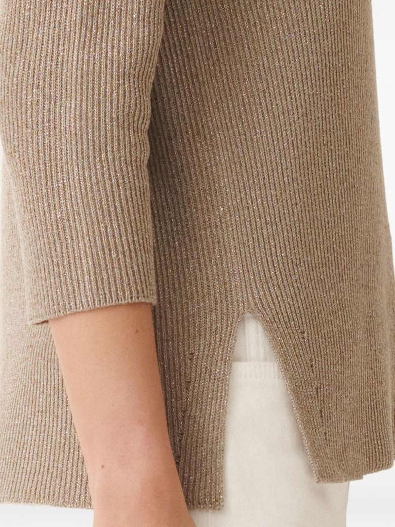 lurex-detail sweater 5