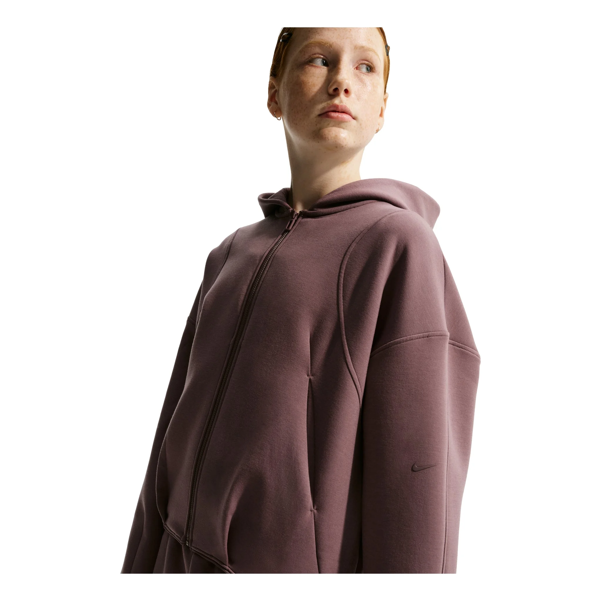 (WMNS) Nike MAVN Therma-FIT Knit Full-Zip Hoodie 'Tattoo Black' IM1763-502 - 1