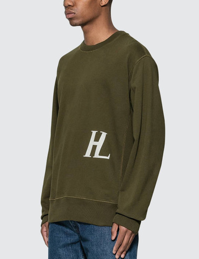 Helmut Lang Masc Crew Monogram Sweatshirt outlook