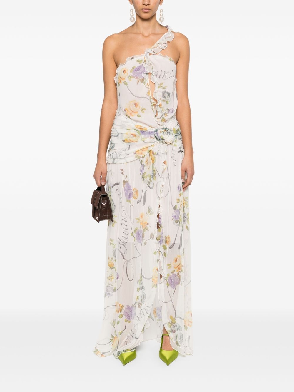 floral-print maxi dress - 2