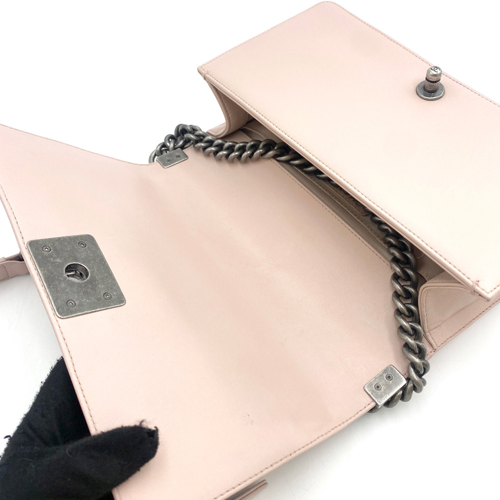 Chanel No.23 Pink Boy Bag Medium - 10