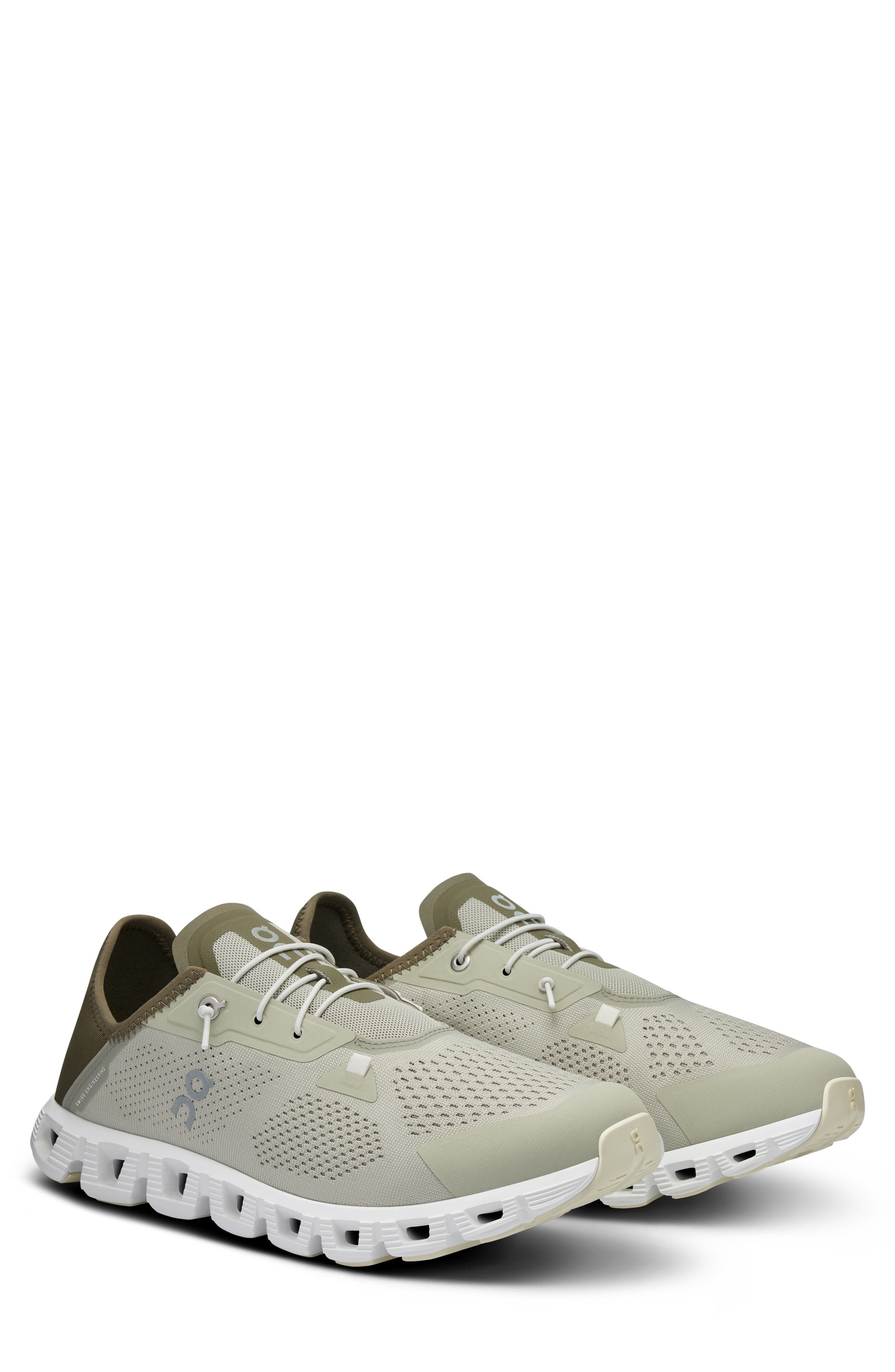 On Cloud 5 Coast Sneaker in Chalk/olive at Nordstrom - 1