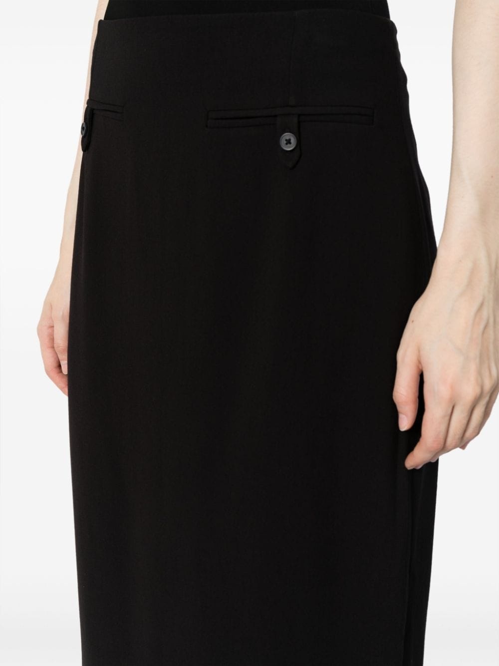 high-waisted midi skirt - 5