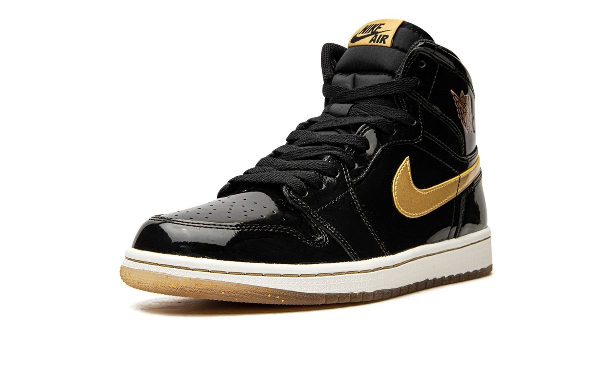 Air Jordan 1 Retro High OG "Black/Metallic Gold" - 4