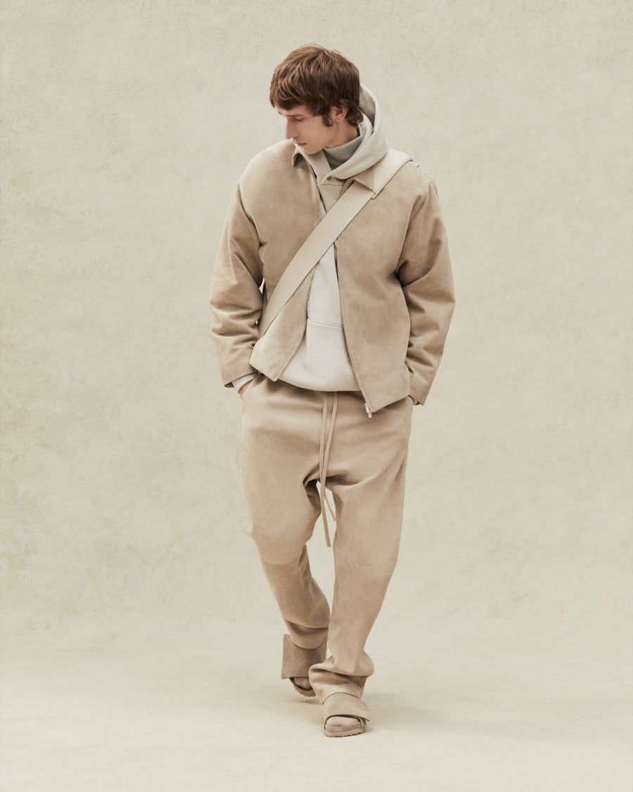 Suede Relaxed Pant - 5