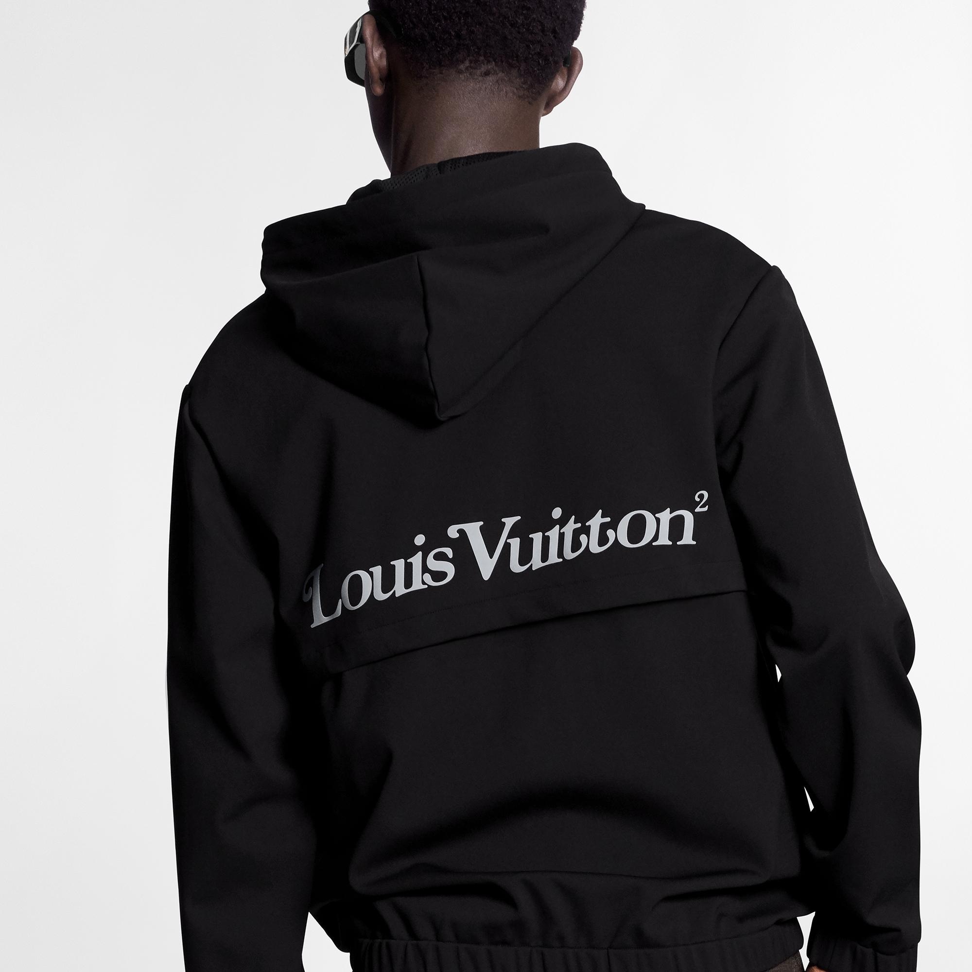 Squared LV Zipped Hood Blouson - 5